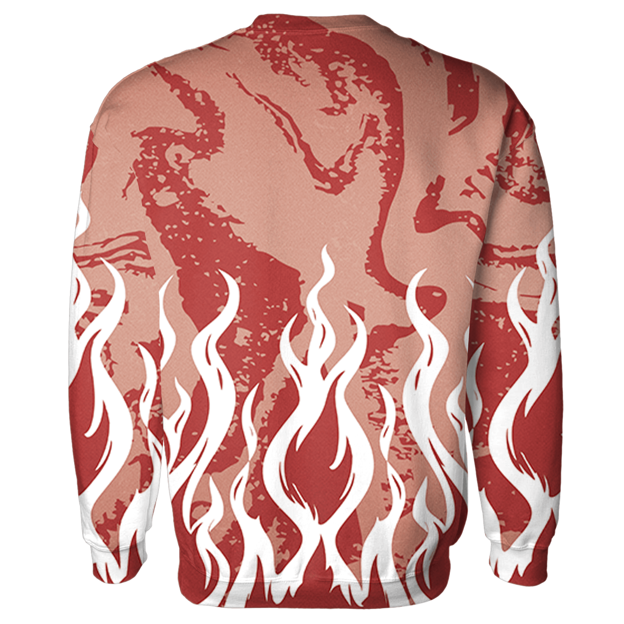 Dune Red 13s Sweatshirt Match BER Burn Fear 3D All-Over Print - NastyJamz