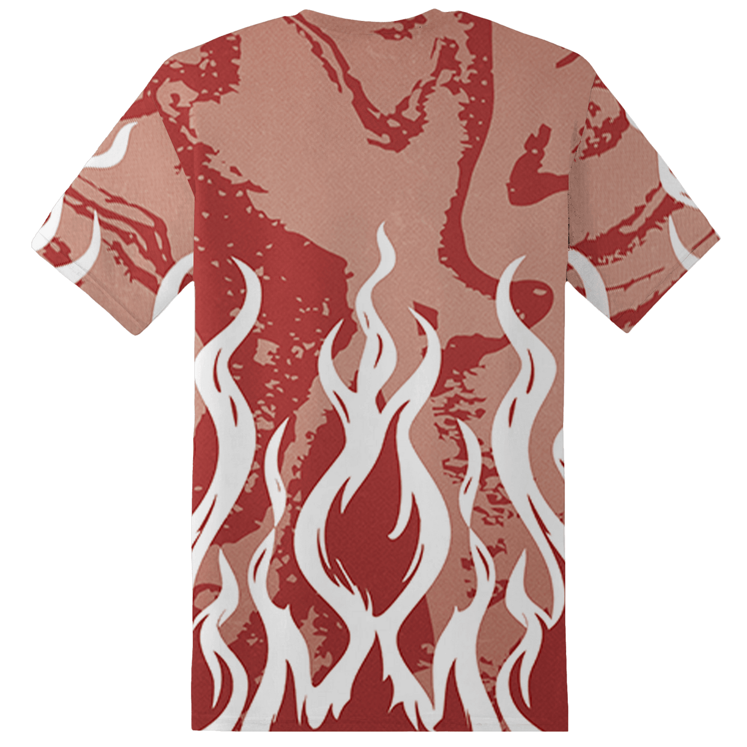Dune Red 13s T Shirt Match BER Burn Fear 3D All-Over Print - NastyJamz