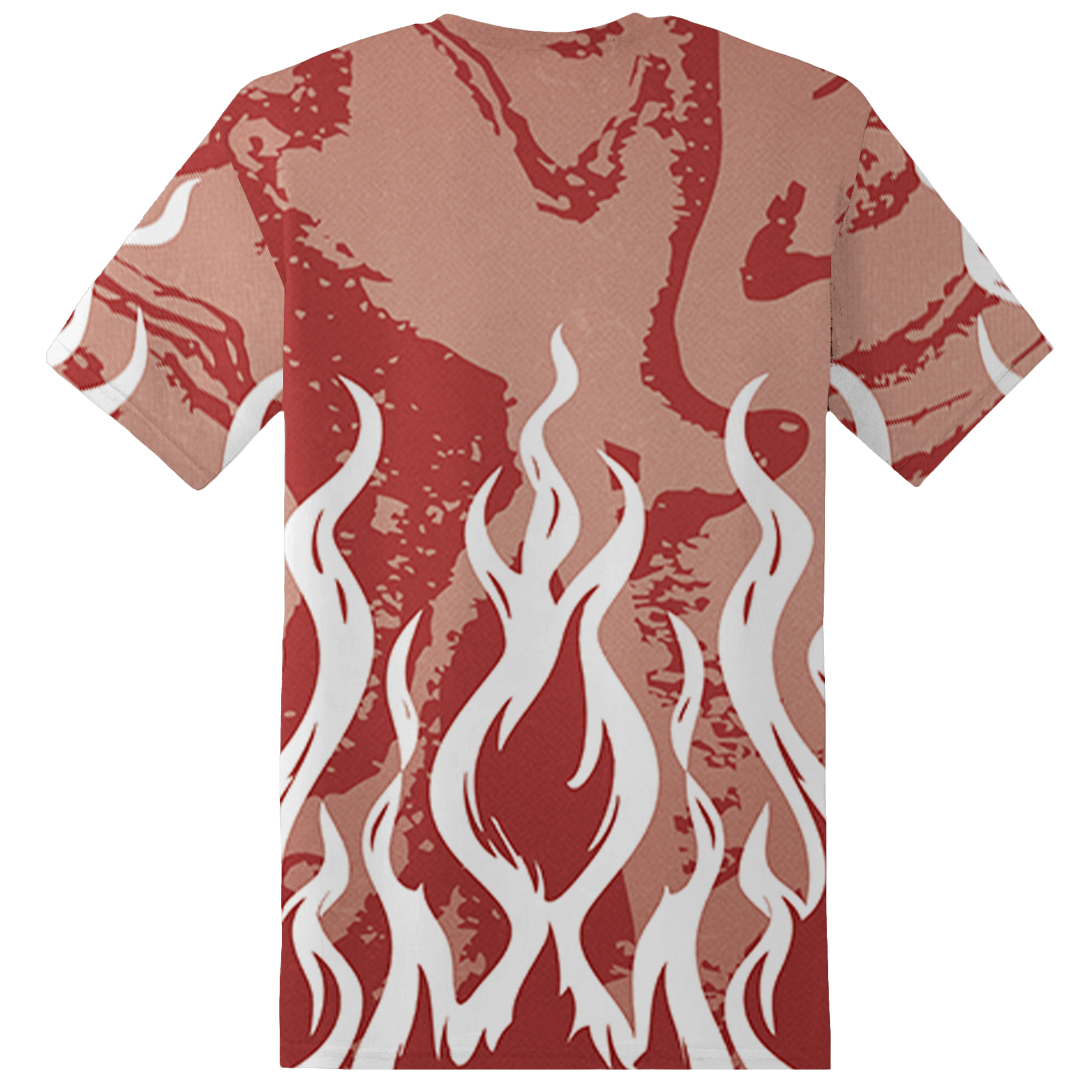 Dune Red 13s T Shirt Match BER Burn Fear 3D All-Over Print - NastyJamz