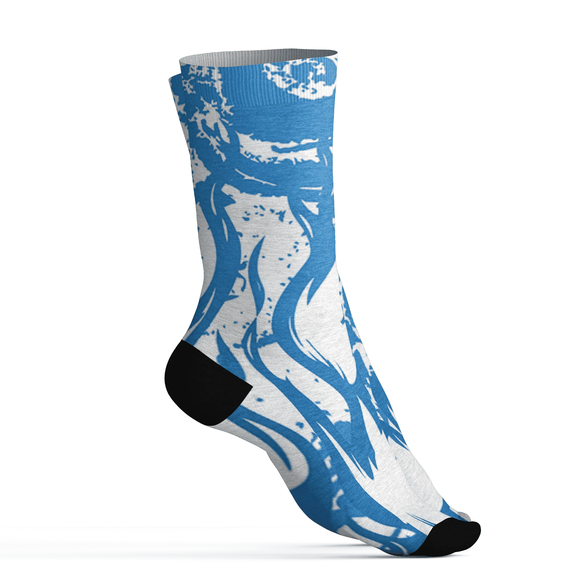Carolina-Blue-Univercitii-17s-Socks-Match-BER-Burn-Fear-3D