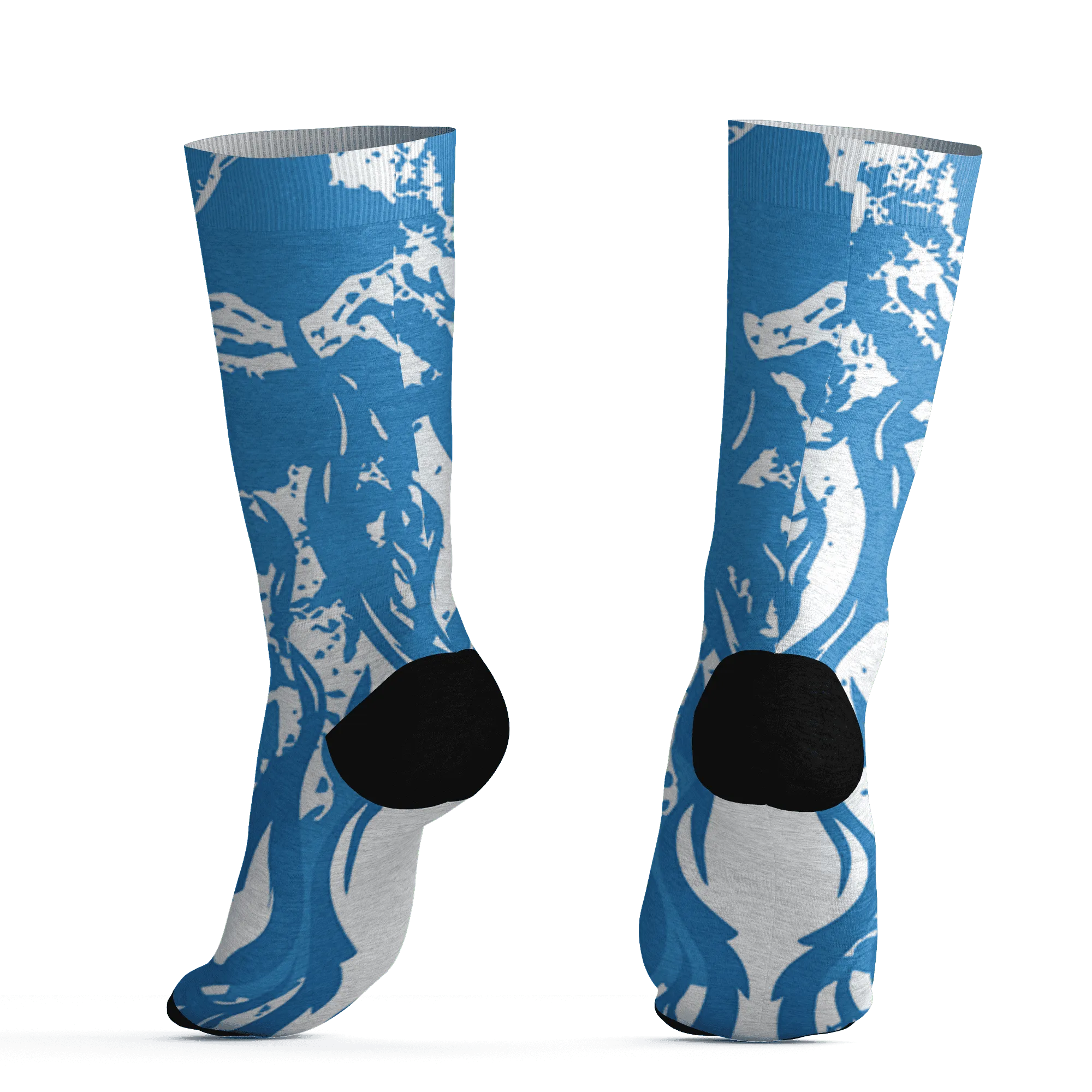 Carolina-Blue-Univercitii-17s-Socks-Match-BER-Burn-Fear-3D