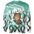High OG Green Glow 1s Sweatshirt Match BER Burn Fear 3D All-Over Print - NastyJamz