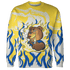Low OG Canary TVSC 1s Sweatshirt Match BER Burn Fear 3D All-Over Print - NastyJamz