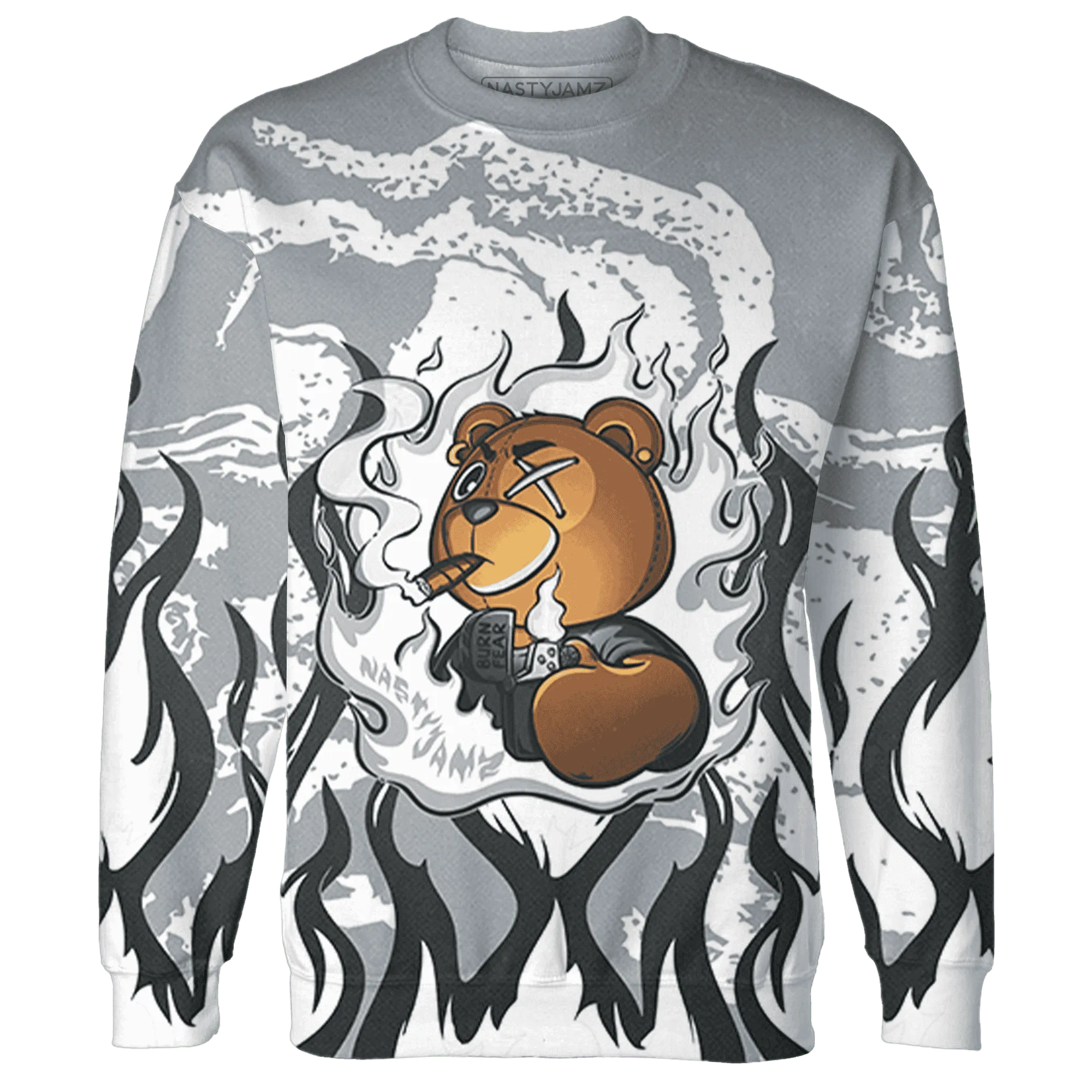 Wolf-Grey-1s-Sweatshirt-Match-BER-Burn-Fear-3D