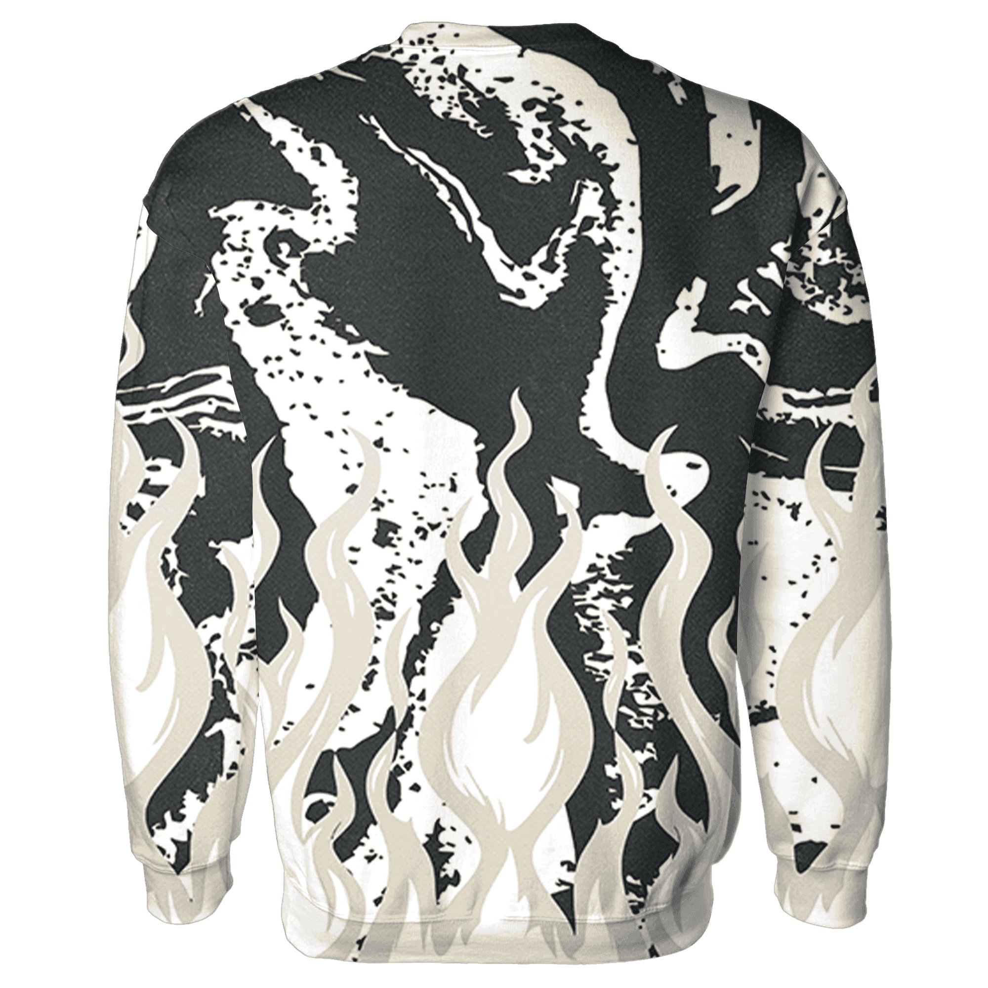 Quaiii 54 3s Sweatshirt Match BER Burn Fear 3D All-Over Print - NastyJamz