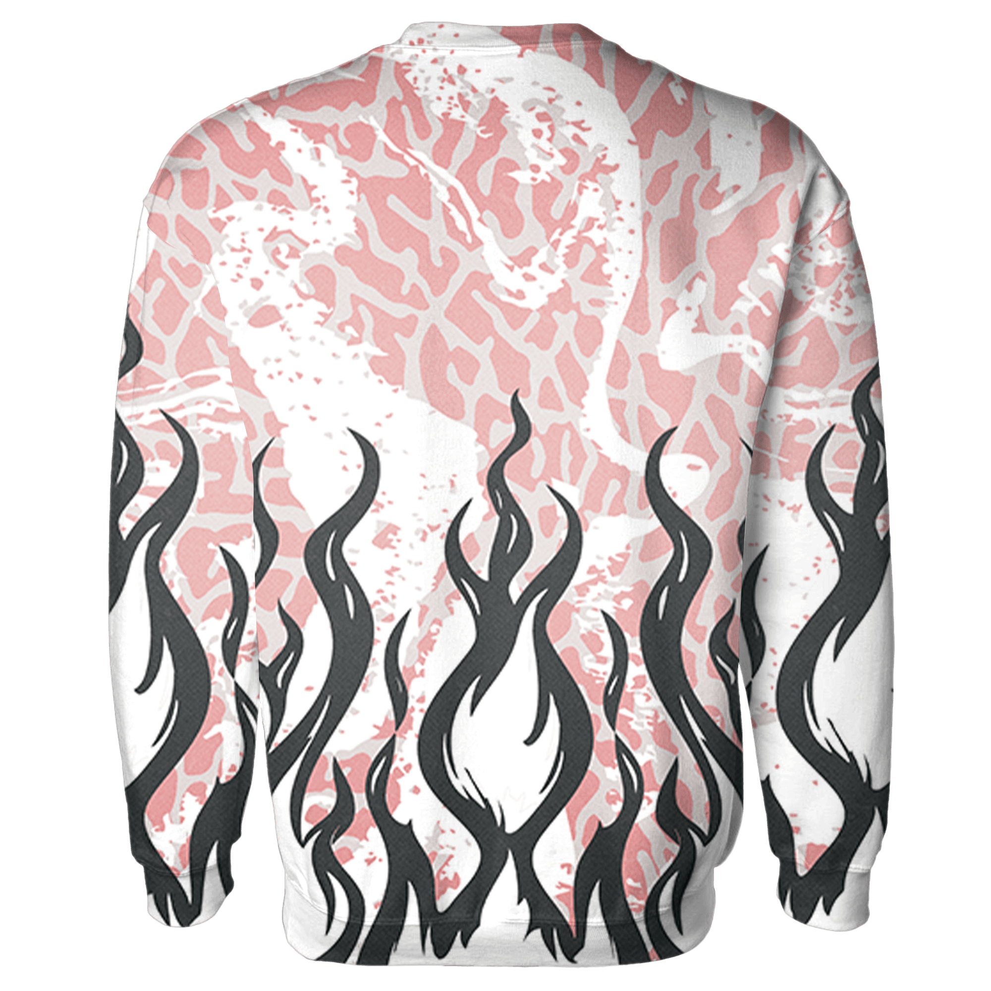 Red Stardust 3s Sweatshirt Match BER Burn Fear 3D All-Over Print - NastyJamz