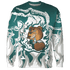 Oxidized Green 4s Sweatshirt Match BER Burn Fear 3D All-Over Print - NastyJamz
