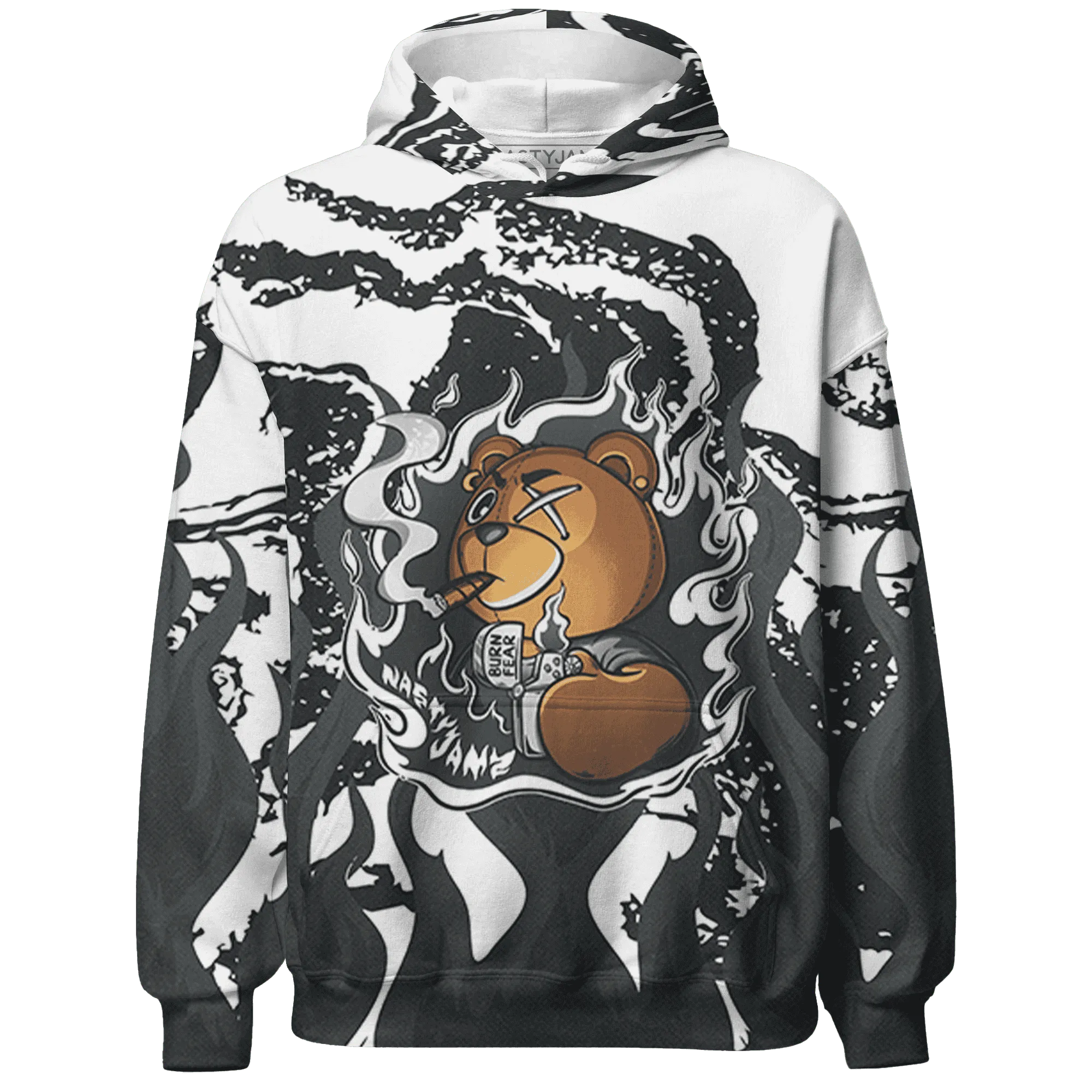 White-Thunder-4s-Hoodie-Match-BER-Burn-Fear-3D