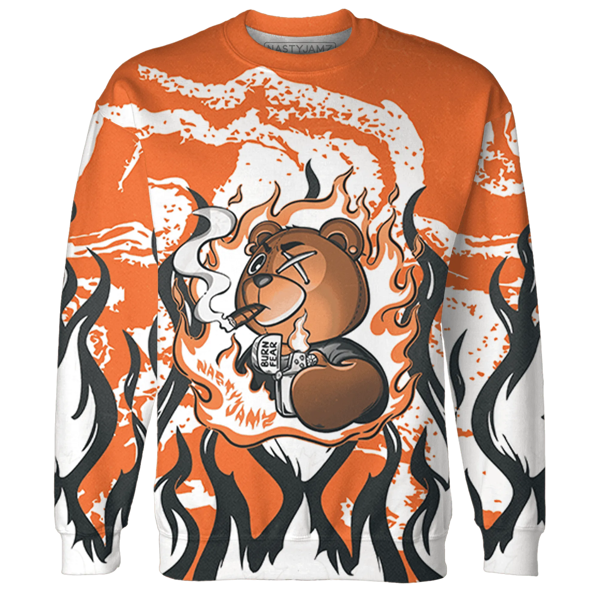 AM-TW-White-Orange-Sweatshirt-Match-BER-Burn-Fear-3D