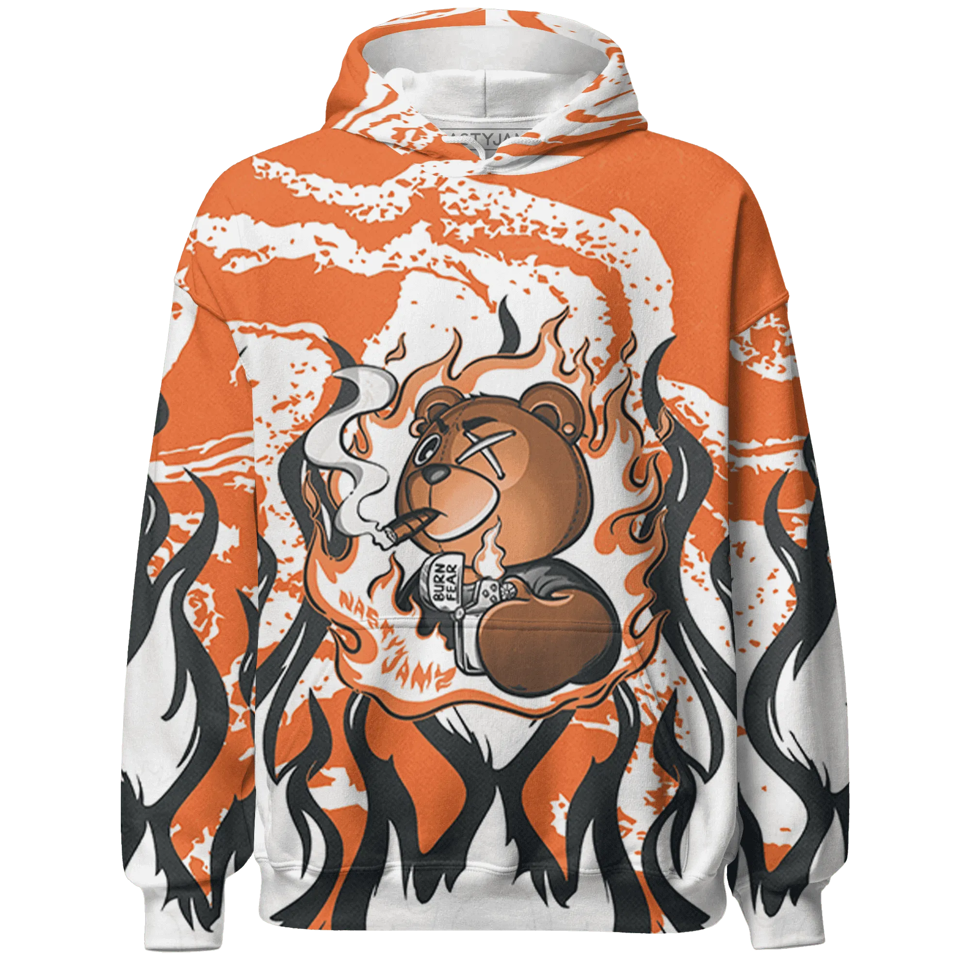 AM-TW-White-Orange-Hoodie-Match-BER-Burn-Fear-3D