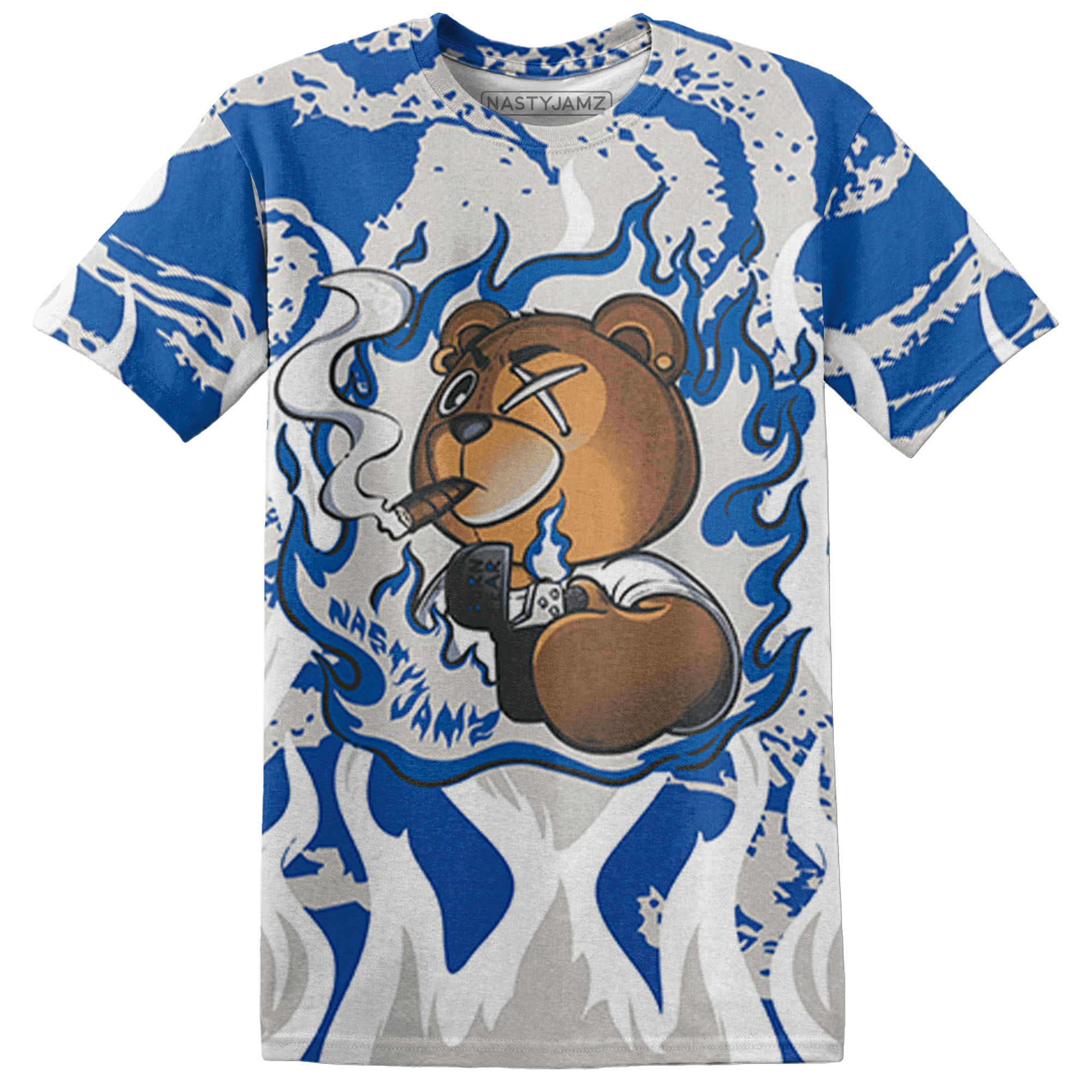 Air Max 1 86 Royal T Shirt Match BER Burn Fear 3D All-Over Print - NastyJamz