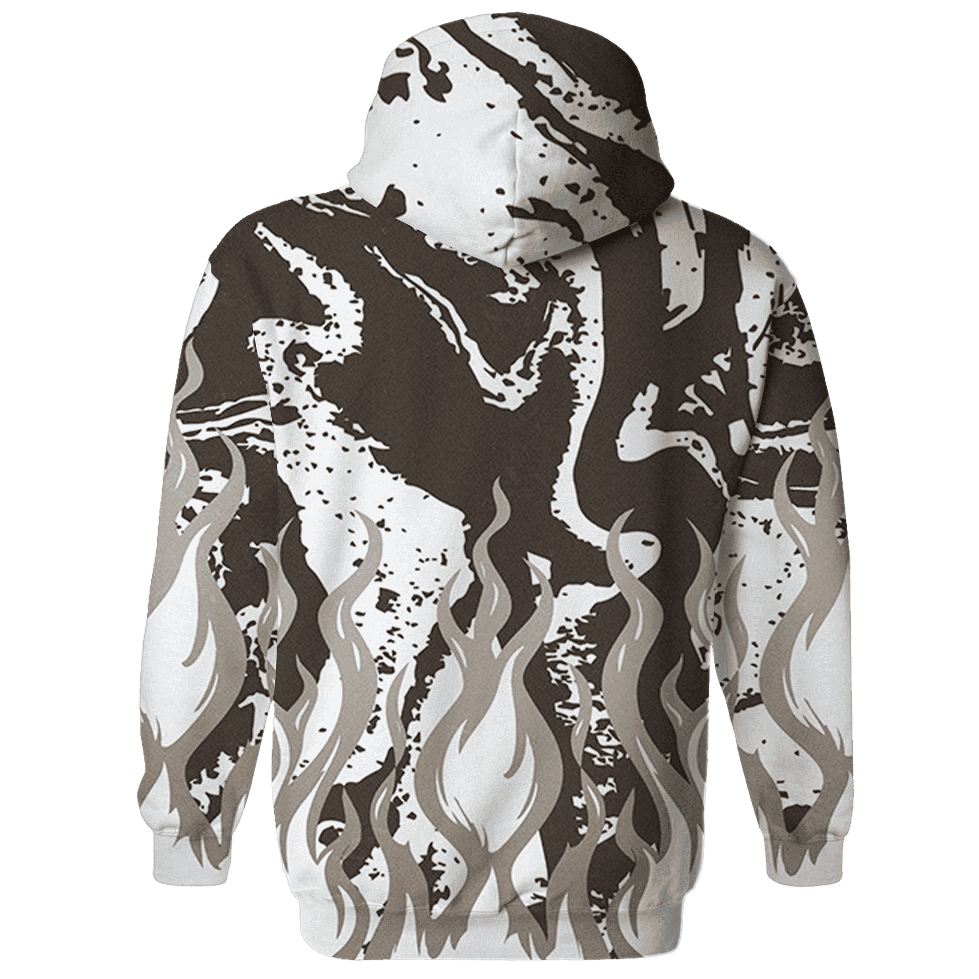 Dunk Low Baroque Brown Hoodie Match BER Burn Fear 3D All-Over Print - NastyJamz