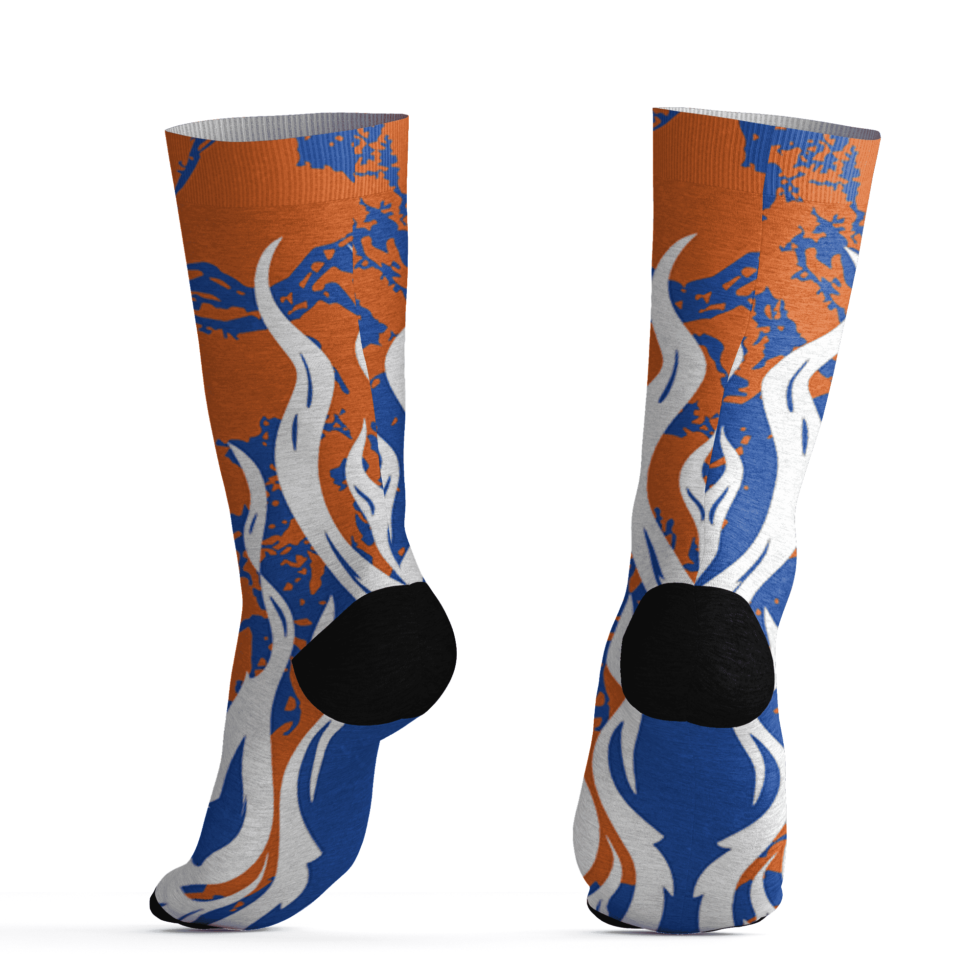Dunk Low Knicks Socks Match BER Burn Fear 3D All-Over Print - NastyJamz