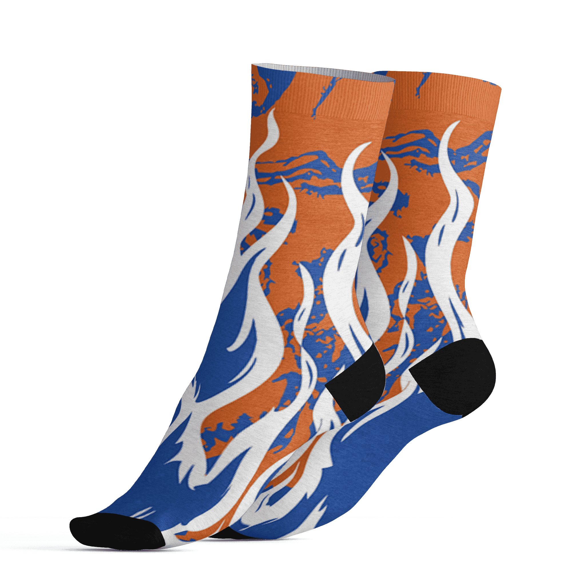 Dunk Low Knicks Socks Match BER Burn Fear 3D All-Over Print - NastyJamz