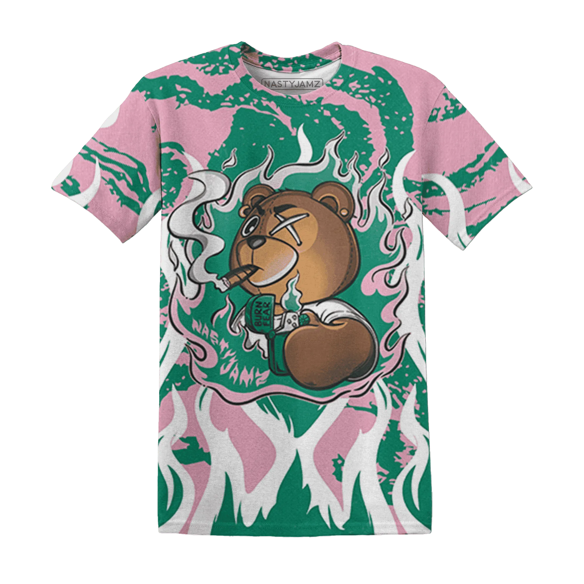 Dunk-Pink-Malachite-Medium-Soft-Low-Sail-T-Shirt-Match-BER-Burn-Fear-3D