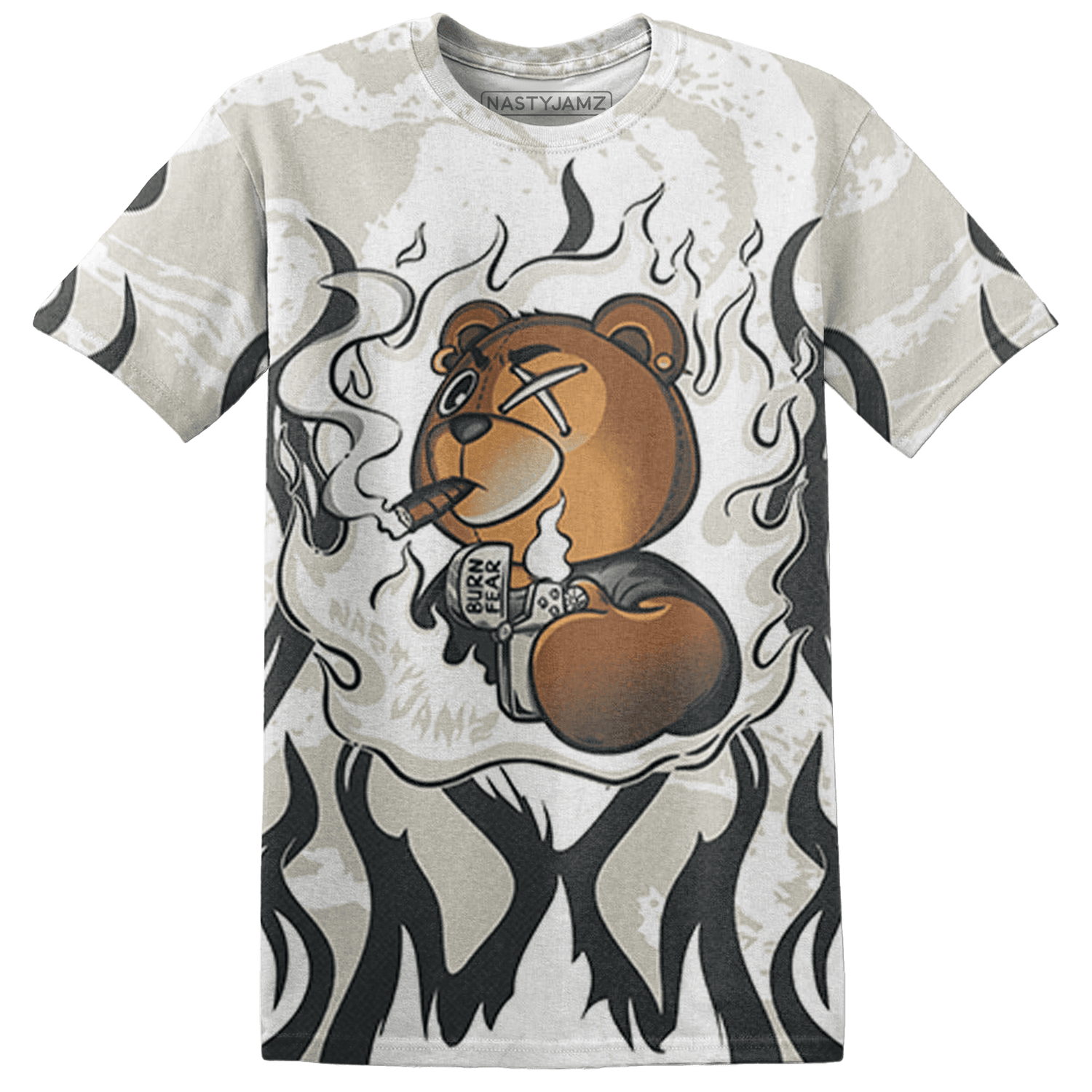 Gratitude 11s T Shirt Match BER Burn Fear 3D All-Over Print - NastyJamz