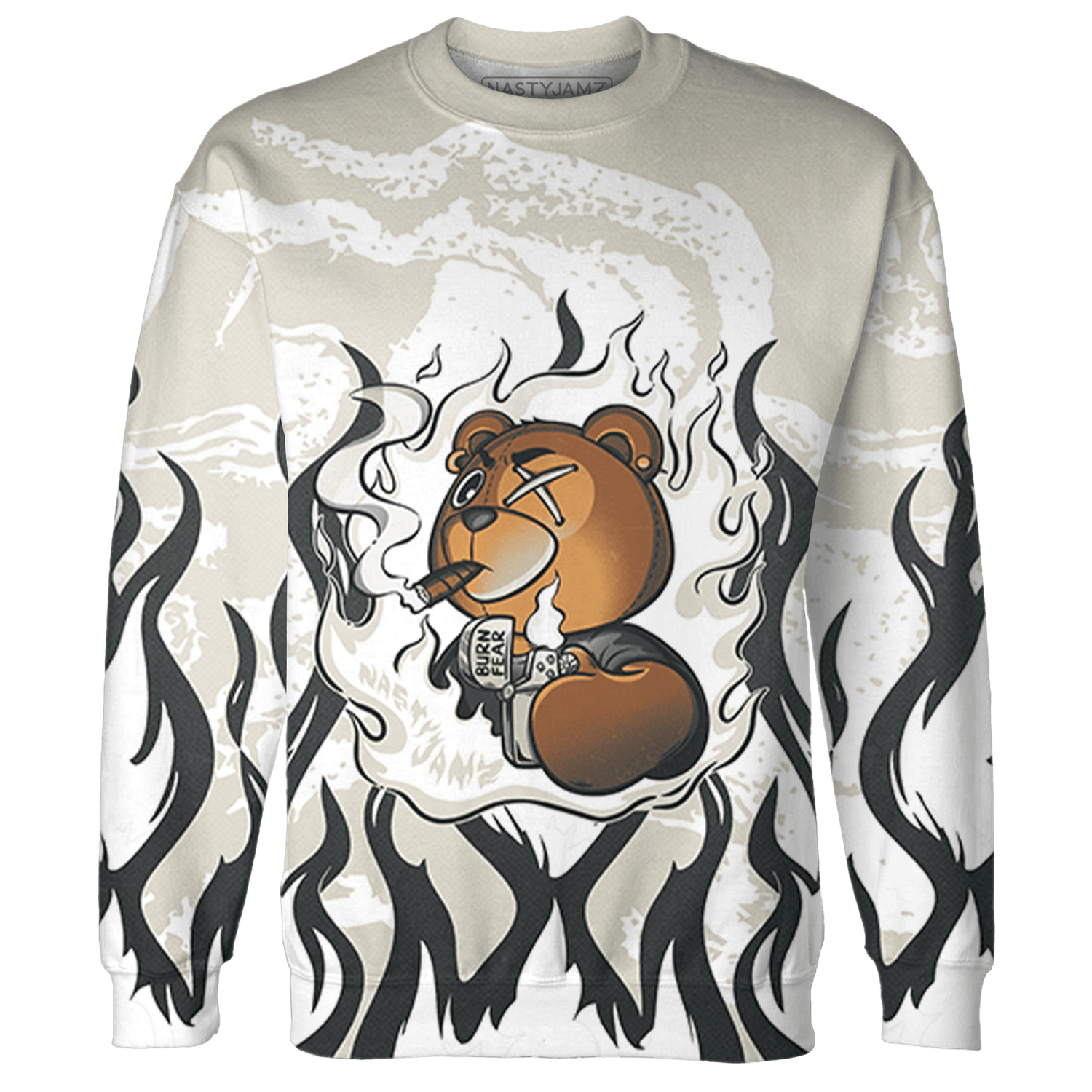 Gratitude 11s Sweatshirt Match BER Burn Fear 3D All-Over Print - NastyJamz