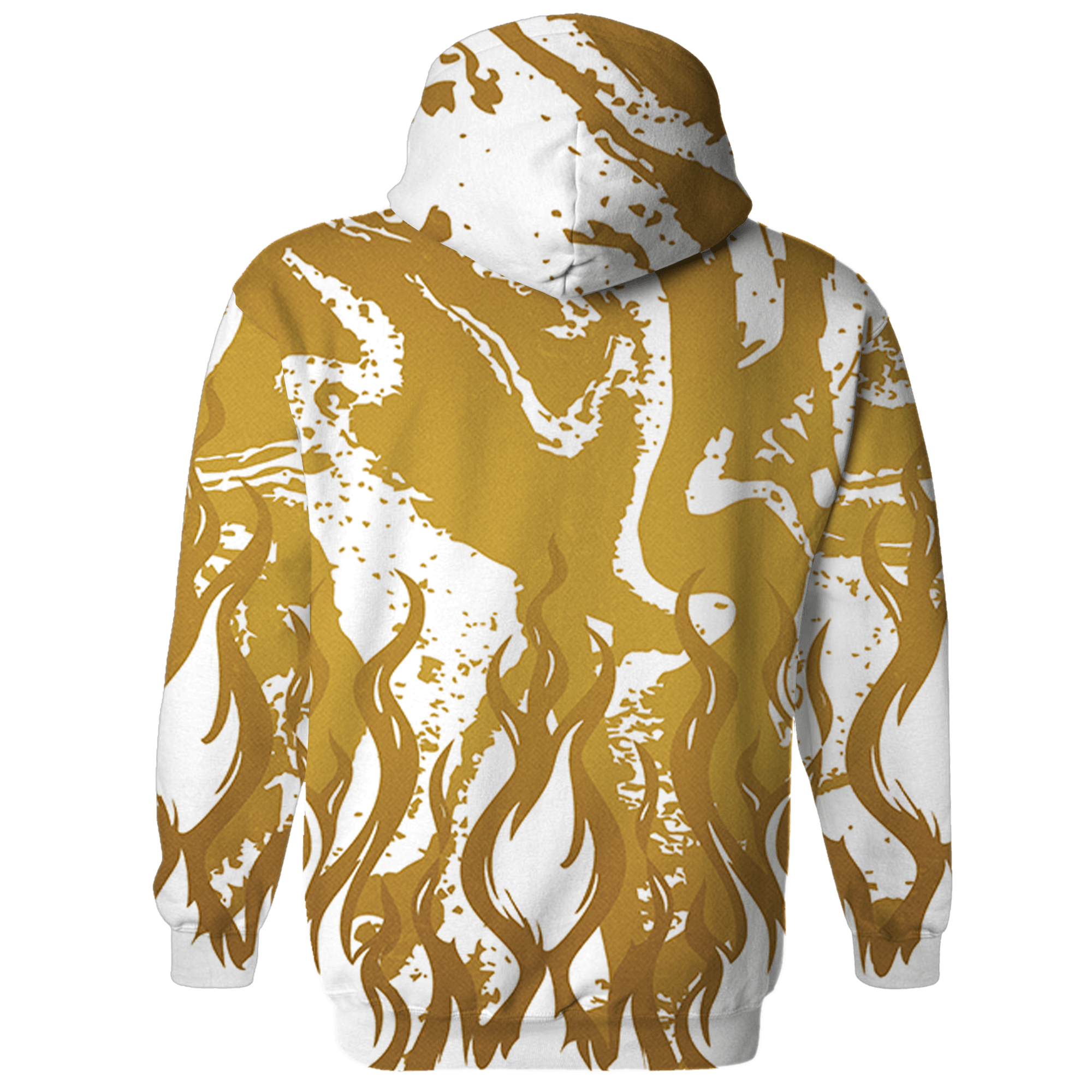 Wheat 13s Hoodie Match BER Burn Fear 3D All-Over Print - NastyJamz