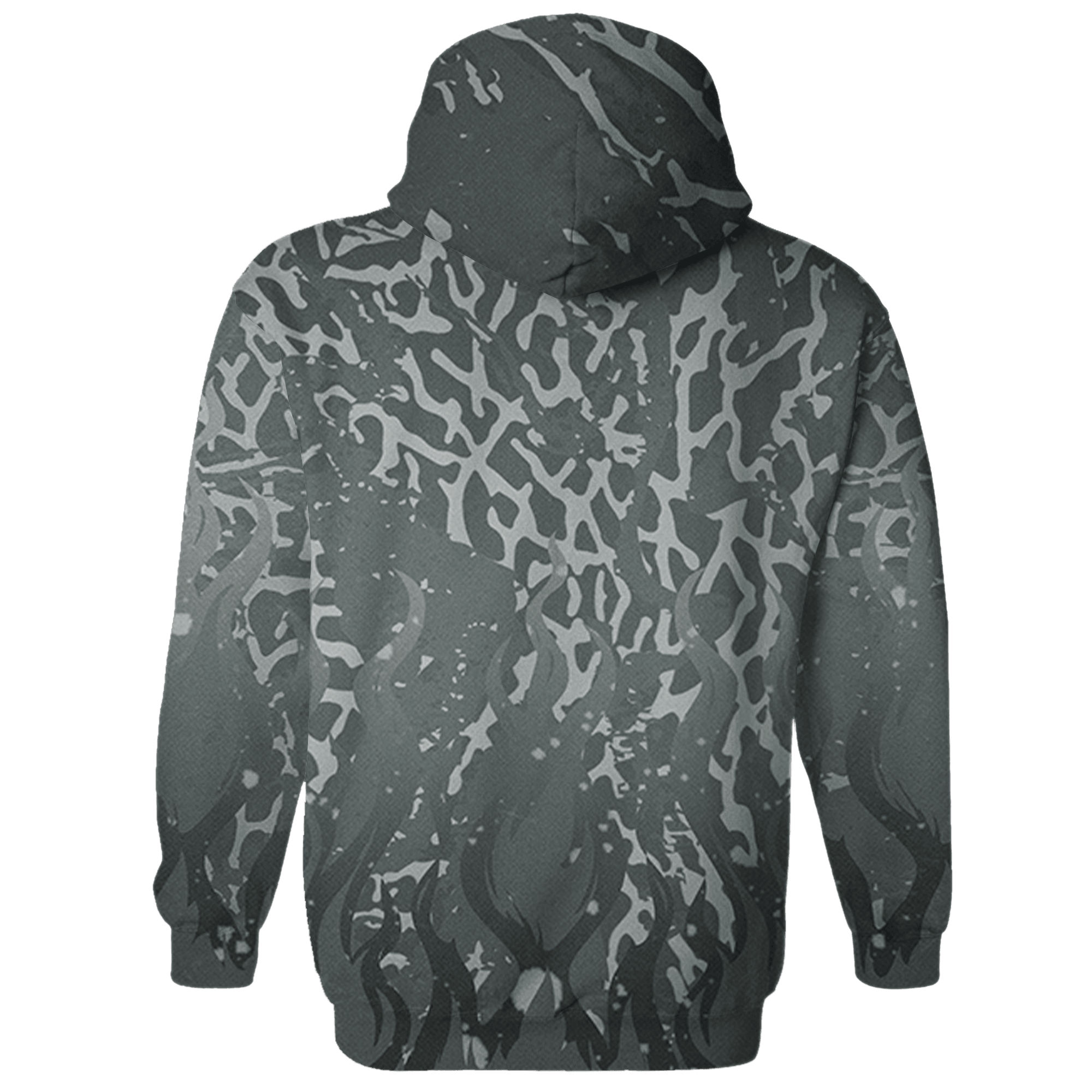 Fear Pack 3s Hoodie Match BER Burn Fear 3D All-Over Print - NastyJamz