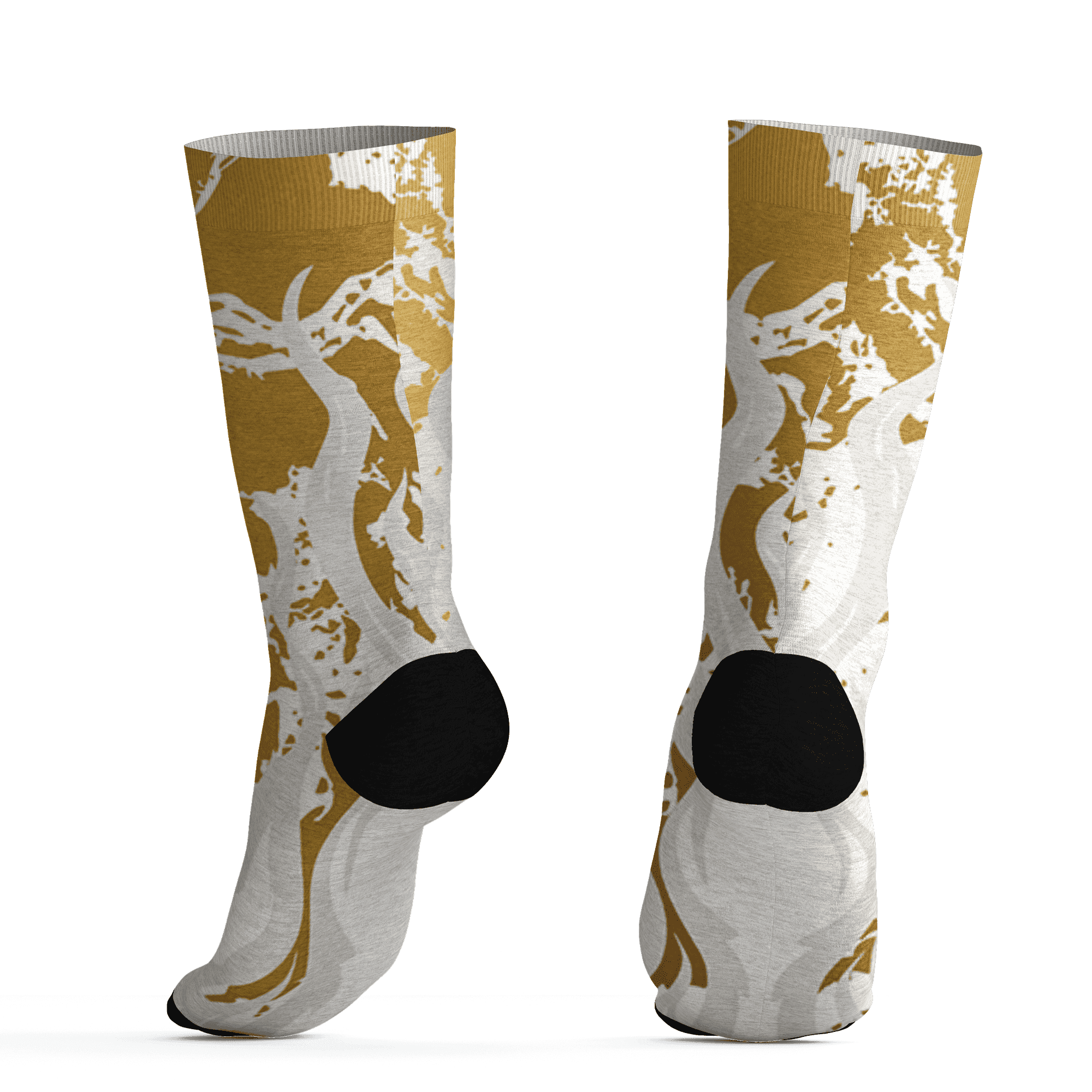 Sail 4s Socks Match BER Burn Fear 3D All-Over Print - NastyJamz