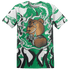 Lucky Green 5s T Shirt Match BER Burn Fear 3D All-Over Print - NastyJamz