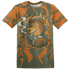 Olive 5s T Shirt Match BER Burn Fear 3D All-Over Print - NastyJamz