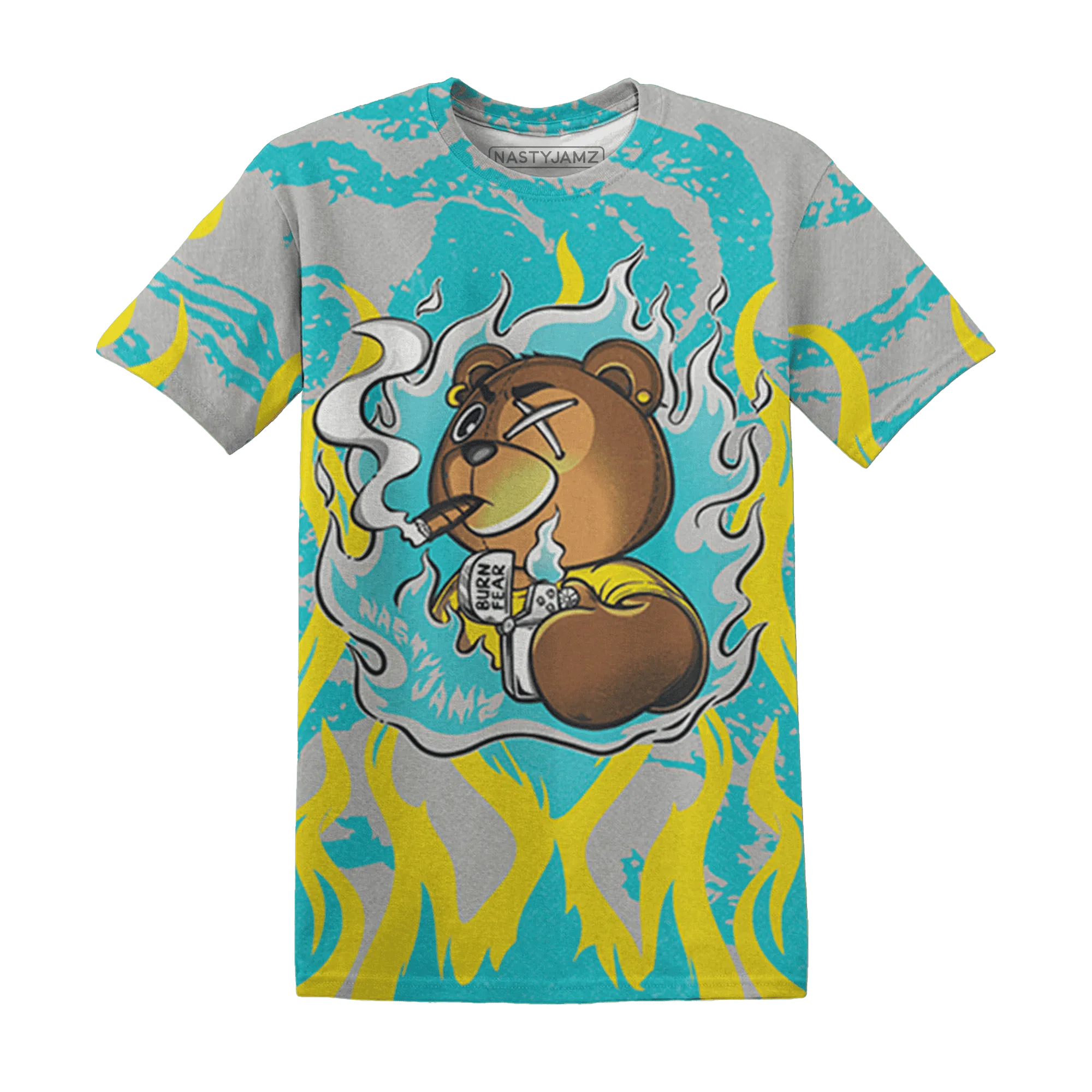 NBL-Cyan-Burst-9060-T-Shirt-Match-BER-Burn-Fear-3D