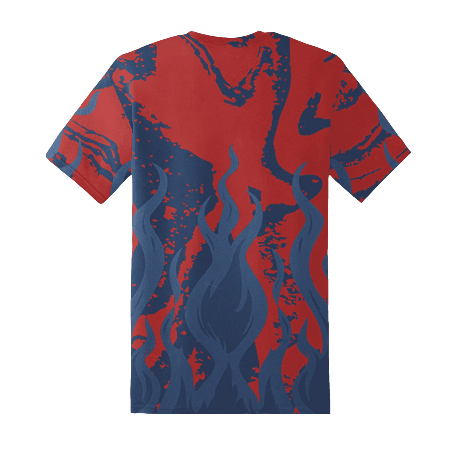 VaporMax-Air-Plus-Midnight-Navy-Gold-Black-T-Shirt-Match-BER-Burn-Fear-3D
