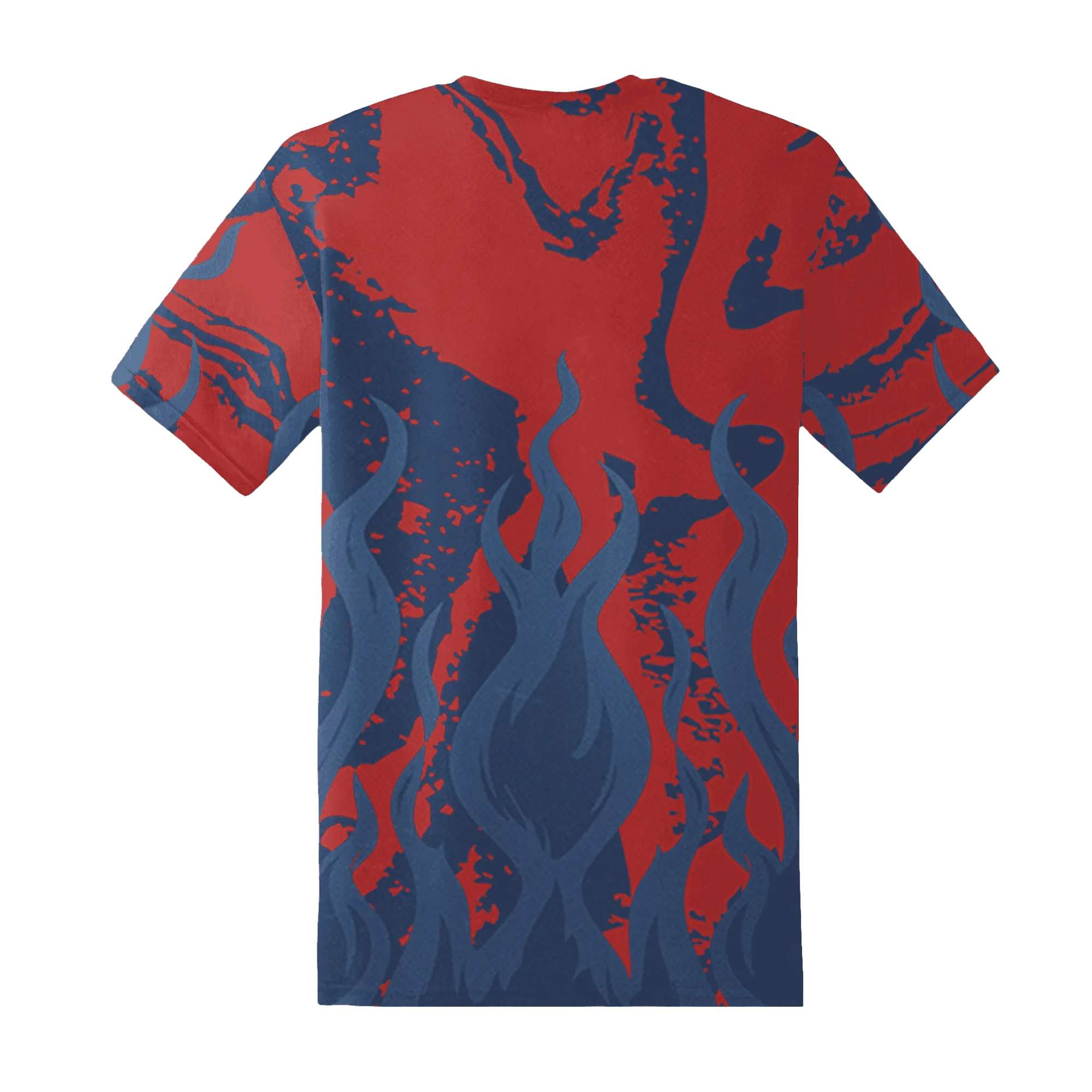 VaporMax-Air-Plus-Midnight-Navy-Gold-Black-T-Shirt-Match-BER-Burn-Fear-3D