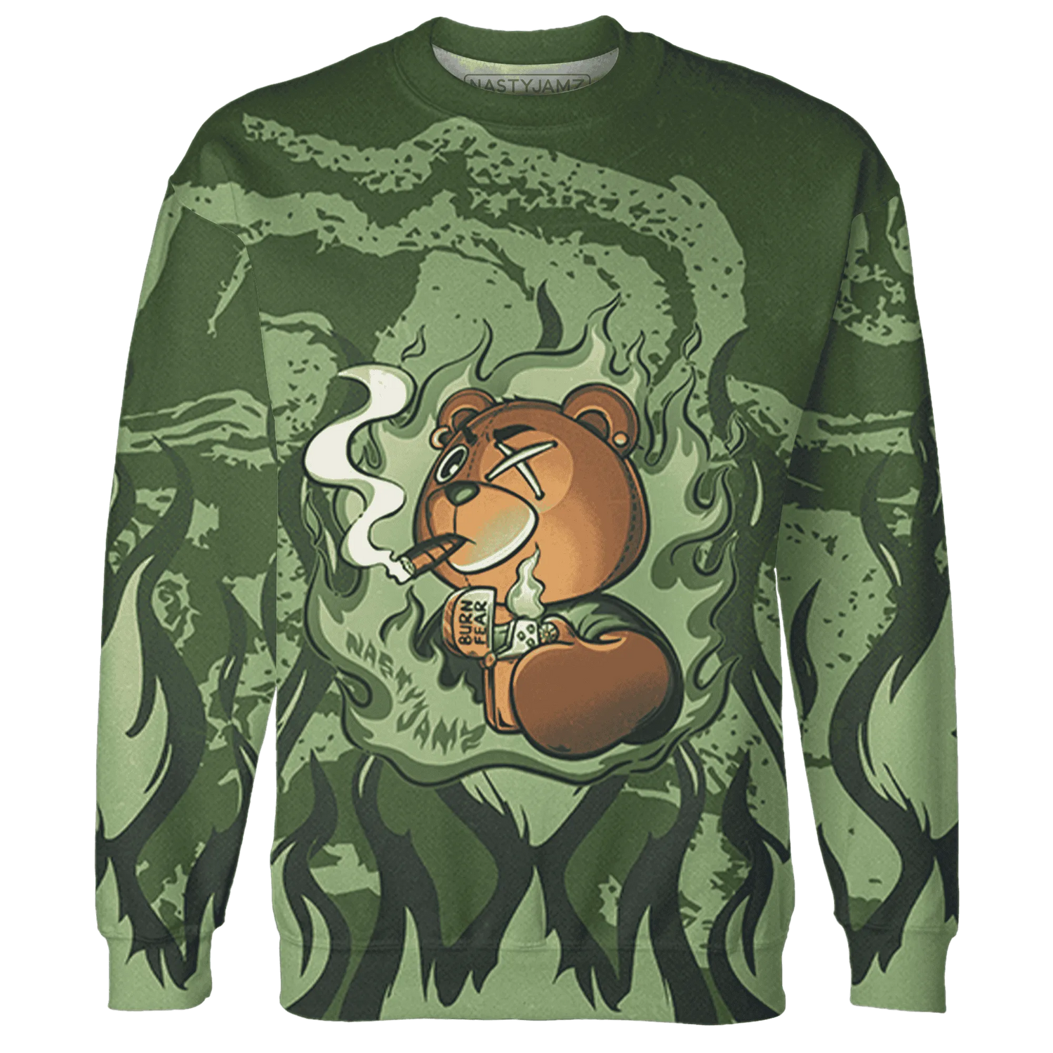 VaporMax-Plus-Alligator-Sweatshirt-Match-BER-Burn-Fear-3D