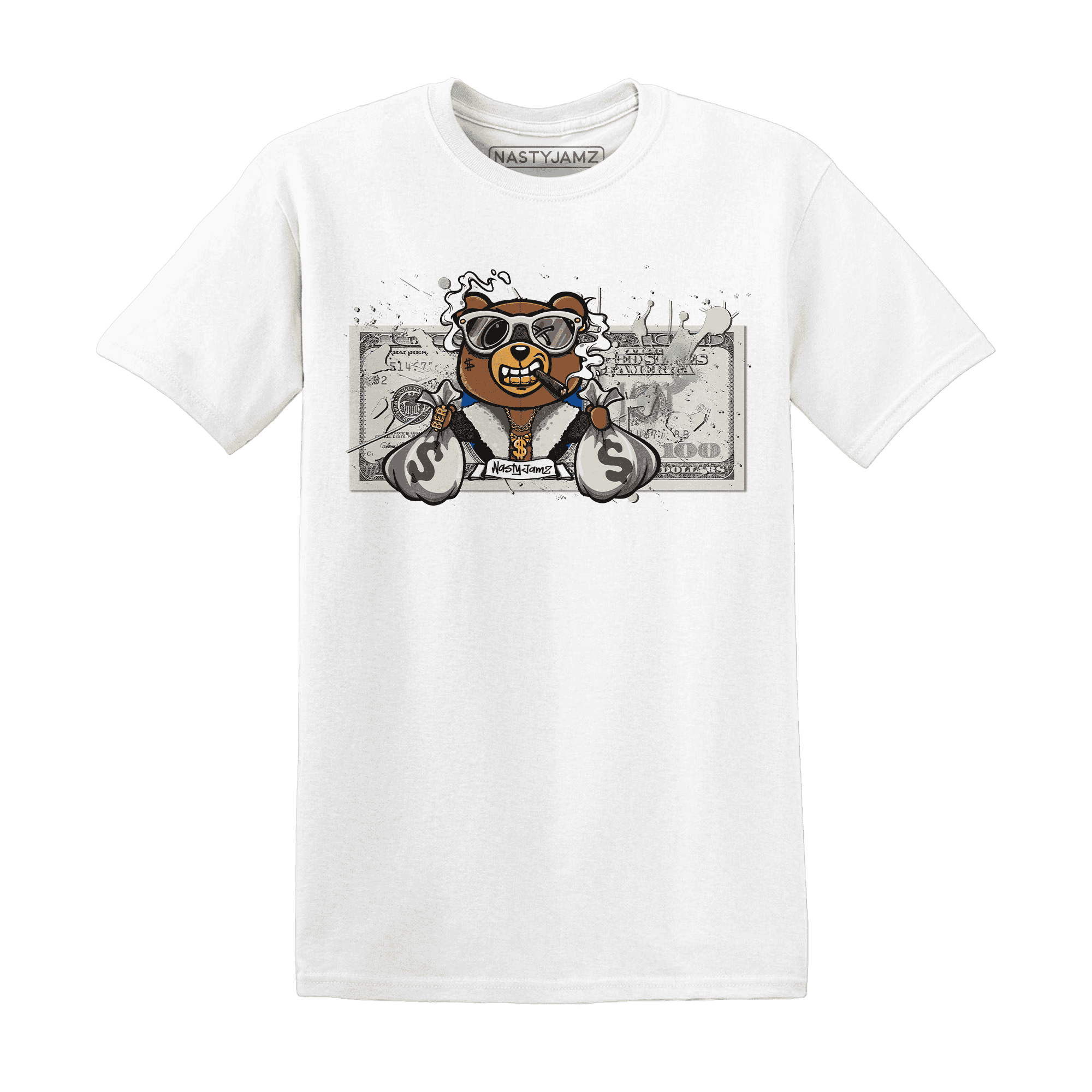 Quaiii 54 3s T Shirt Match BER Dollar - NastyJamz