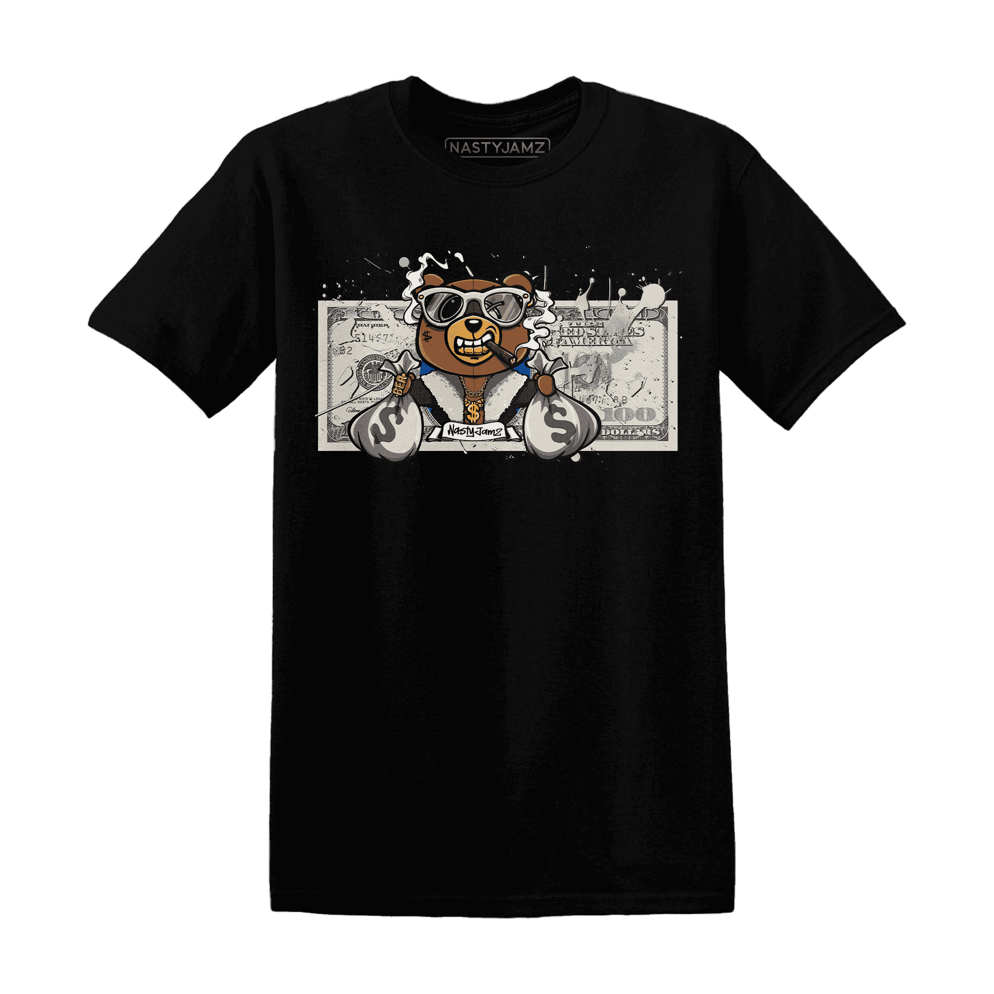 Quaiii 54 3s T Shirt Match BER Dollar - NastyJamz