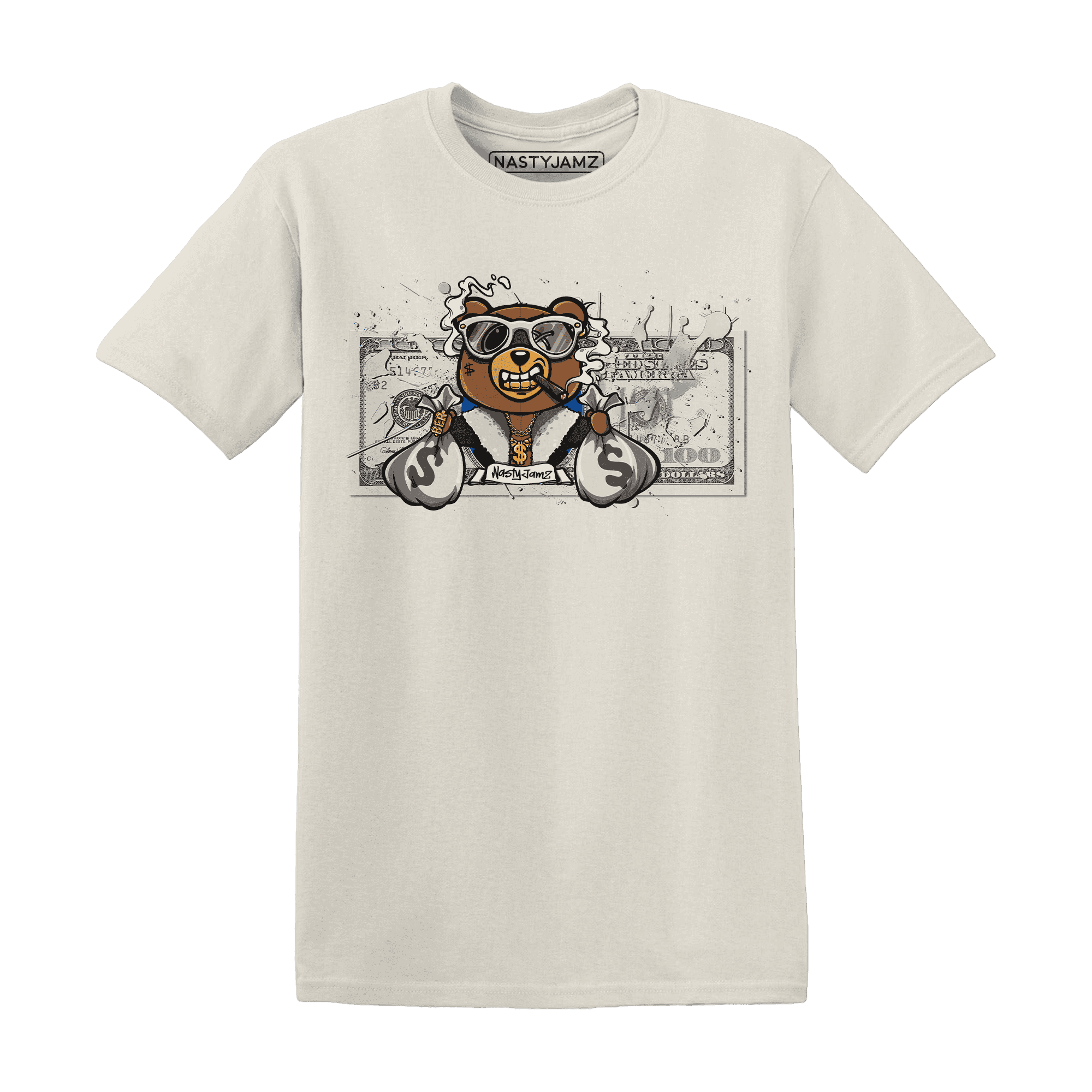 Quaiii 54 3s T Shirt Match BER Dollar - NastyJamz