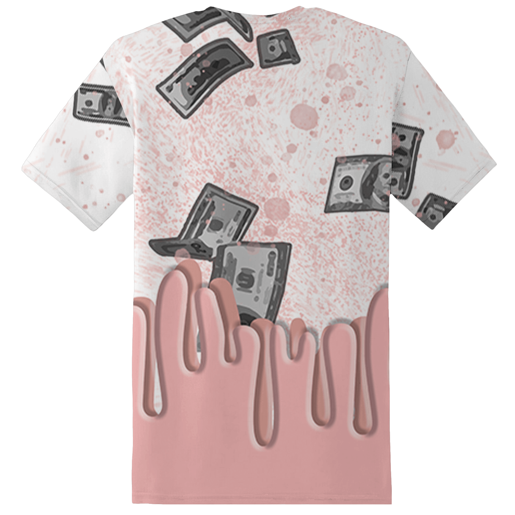 Low Legend Pink 11s T Shirt Match BER Dollar 3D All-Over Print - NastyJamz