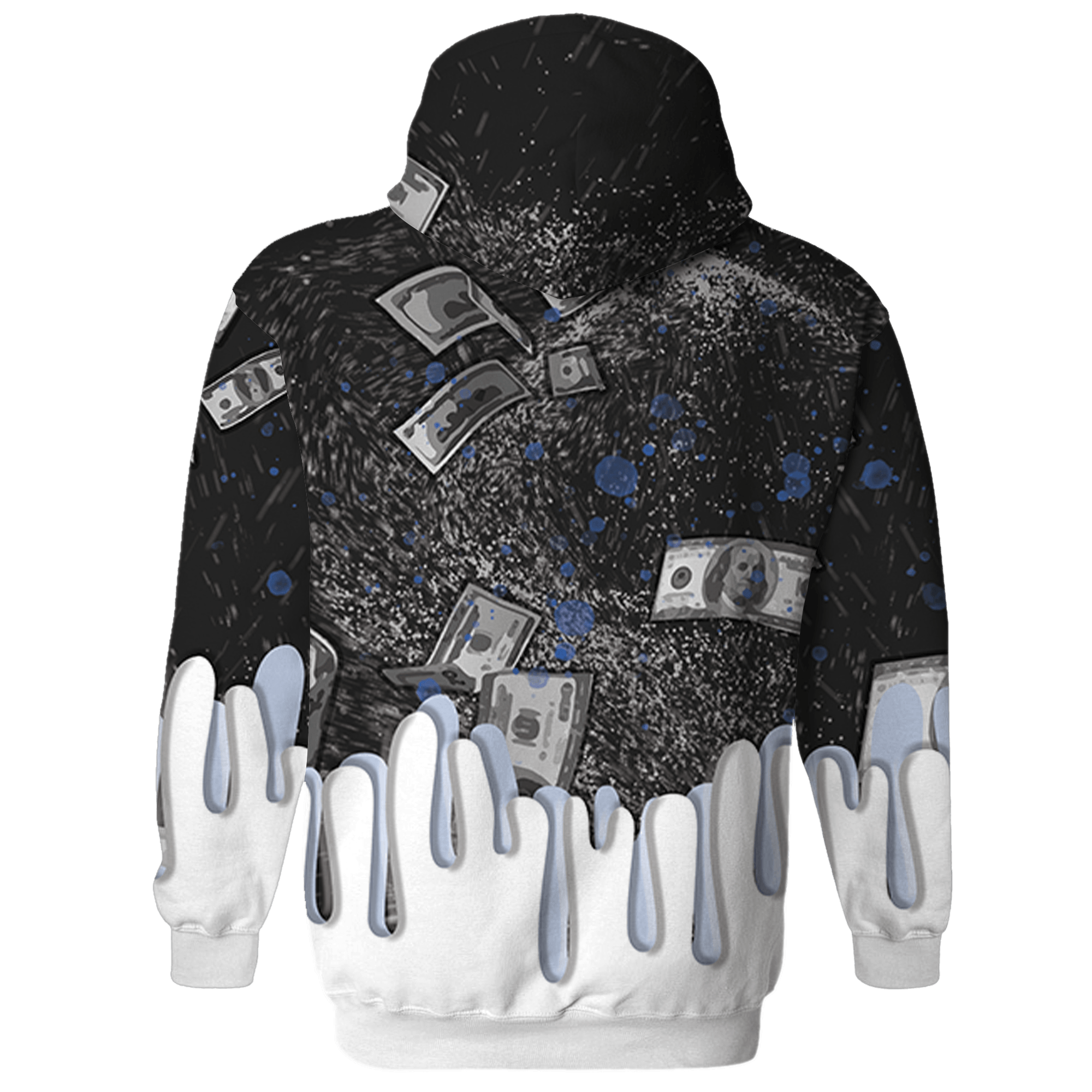 Low Space Jamz 11s Hoodie Match BER Dollar 3D All-Over Print - NastyJamz