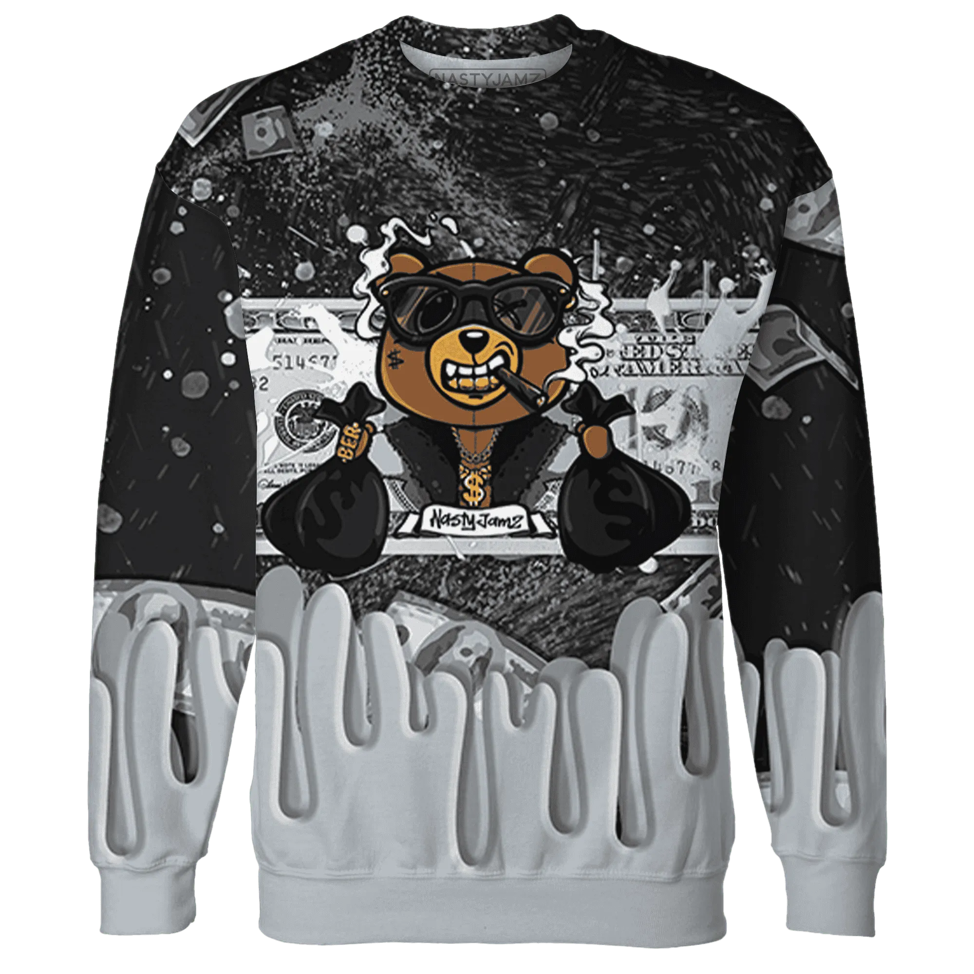 Wolf-Grey-12s-Sweatshirt-Match-BER-Dollar-3D
