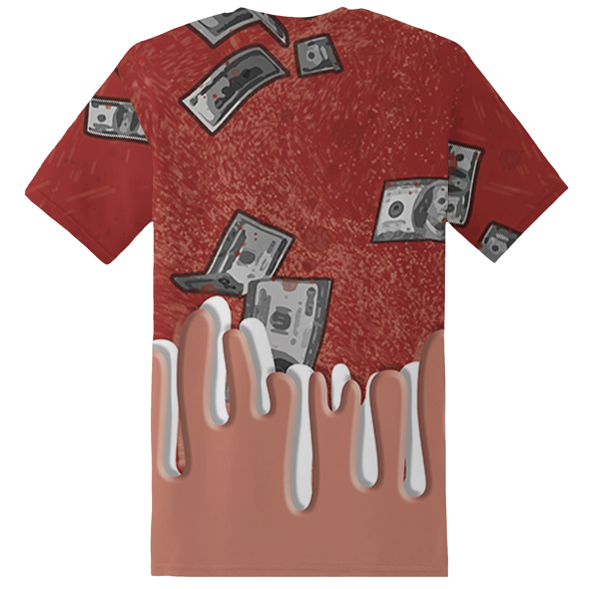 Dune Red 13s T Shirt Match BER Dollar 3D All-Over Print - NastyJamz