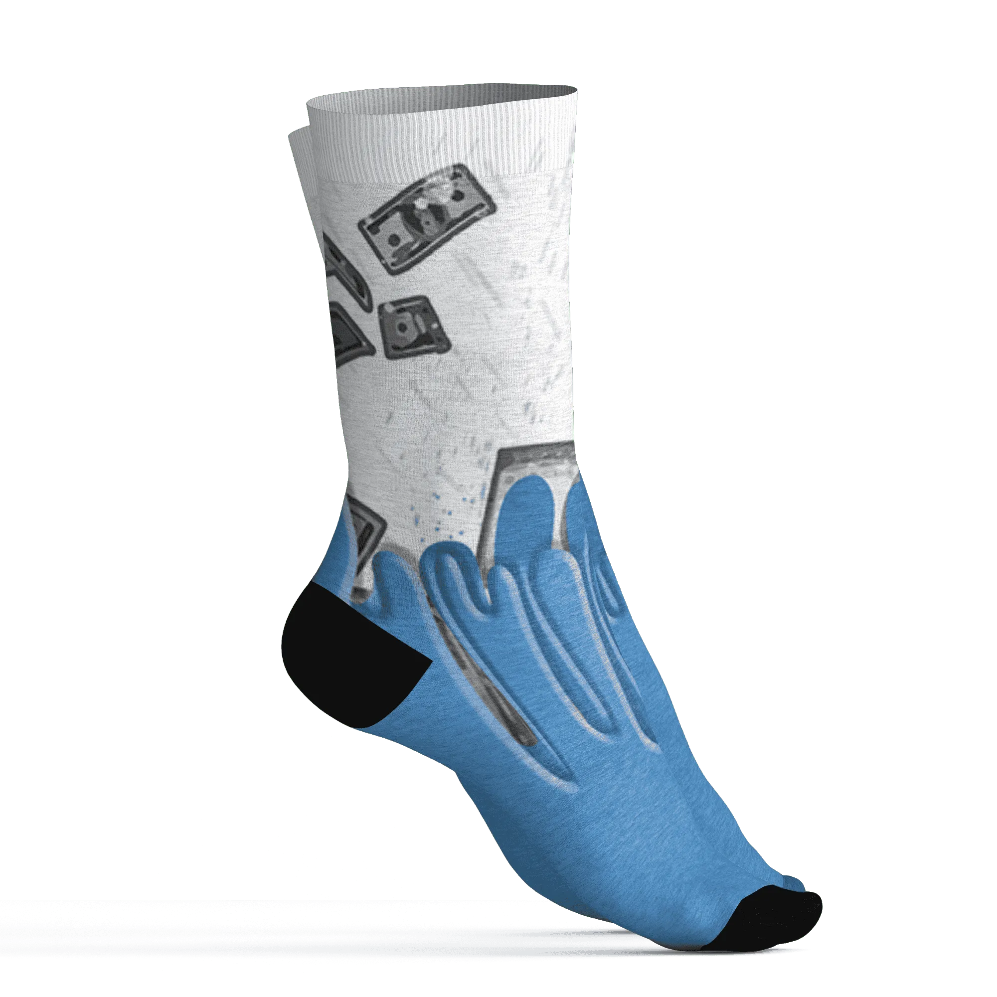 Carolina-Blue-Univercitii-17s-Socks-Match-BER-Dollar-3D