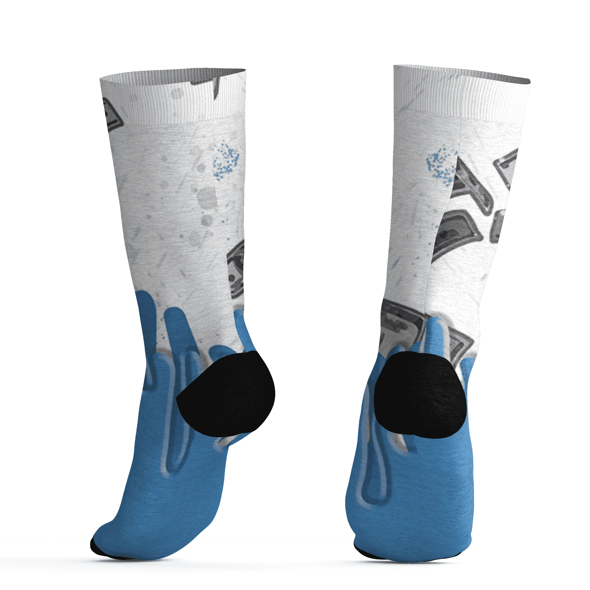 Carolina-Blue-Univercitii-17s-Socks-Match-BER-Dollar-3D
