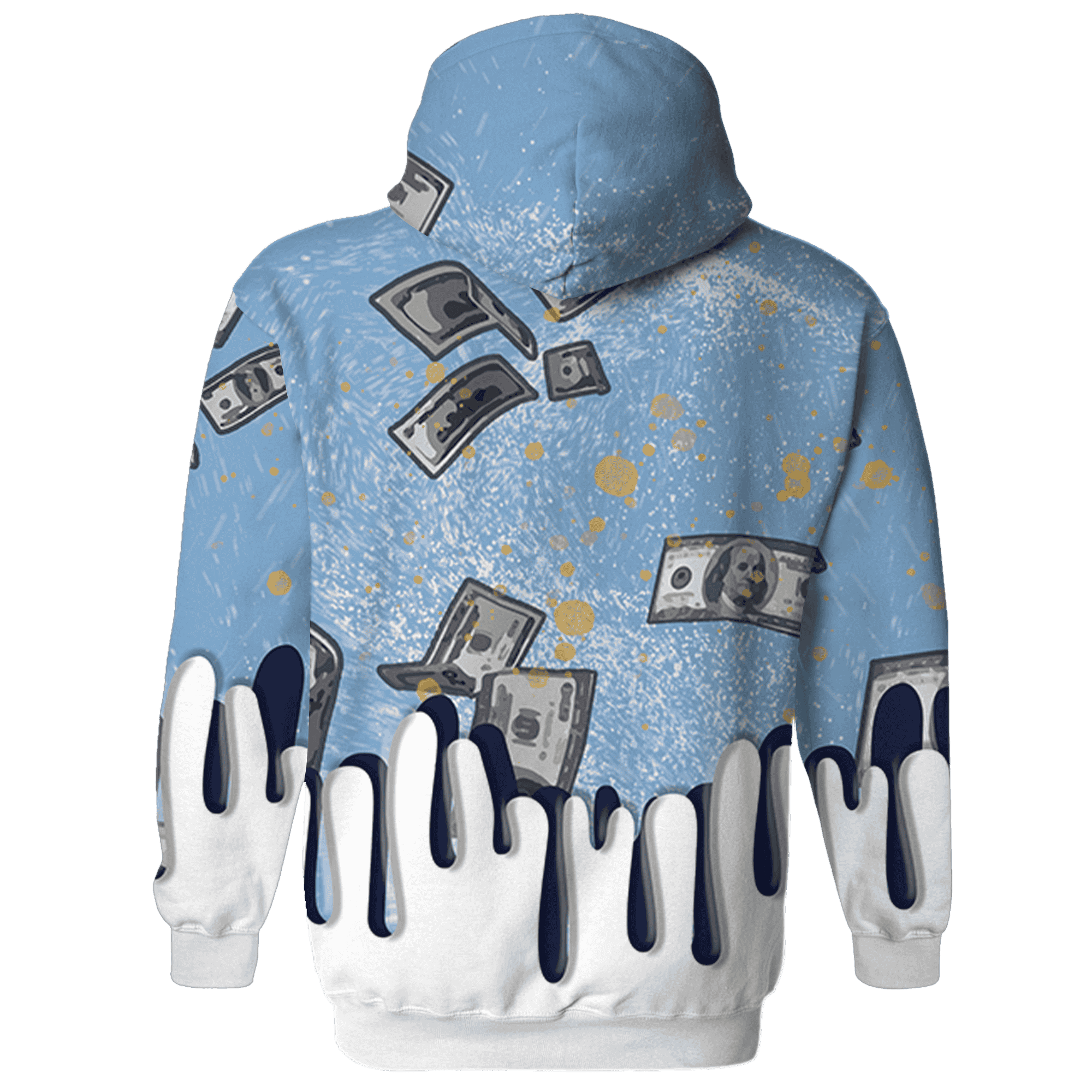 First In Flight 1s Hoodie Match BER Dollar 3D All-Over Print - NastyJamz