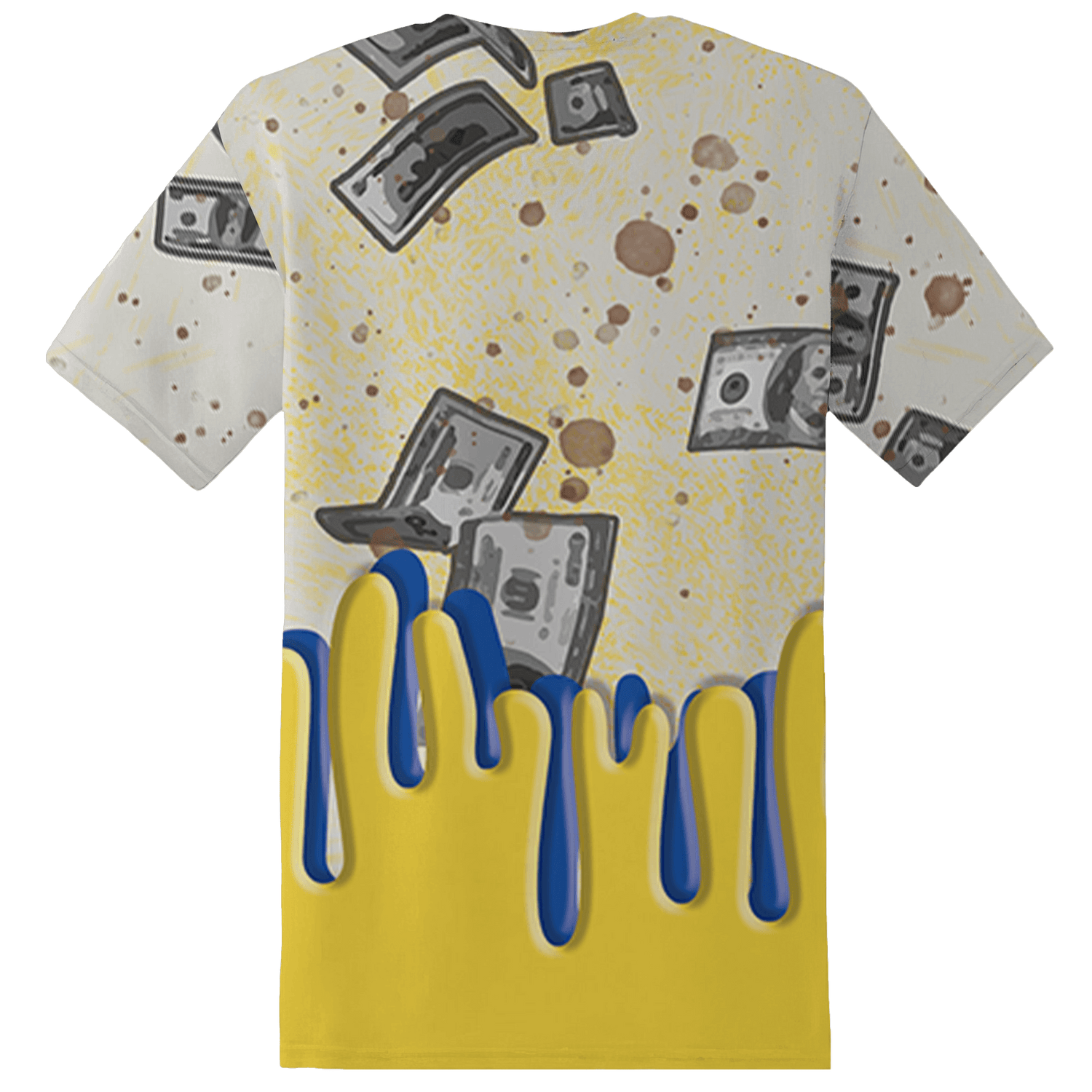 Low OG Canary TVSC 1s T Shirt Match BER Dollar 3D All-Over Print - NastyJamz