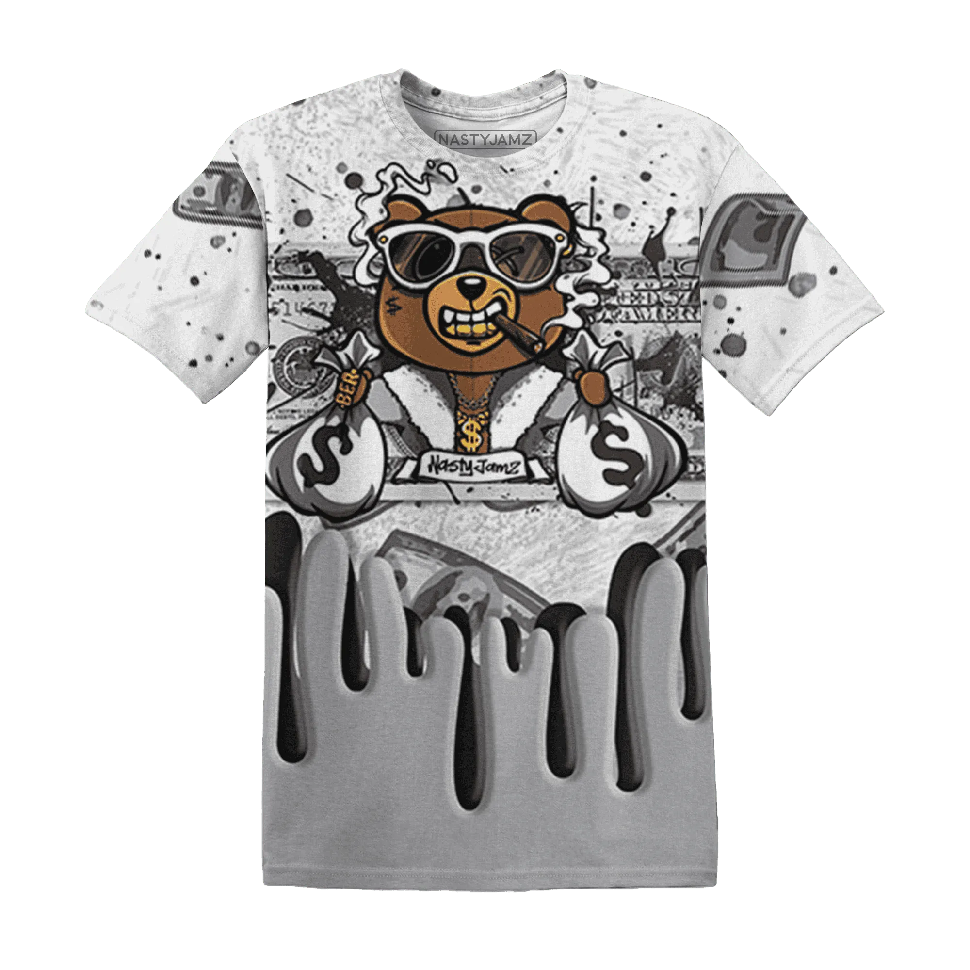 Wolf-Grey-1s-T-Shirt-Match-BER-Dollar-3D