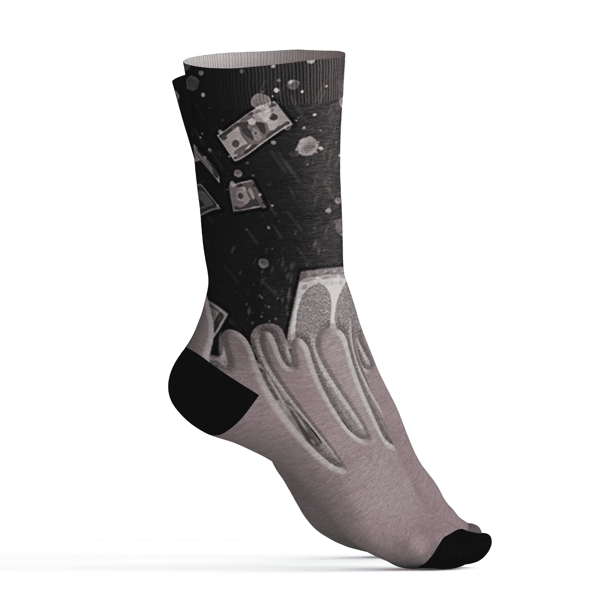 Black-Violet-Ore-3s-Socks-Match-BER-Dollar-3D