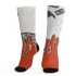 Georgia Peach 3s Socks Match BER Dollar 3D All-Over Print - NastyJamz