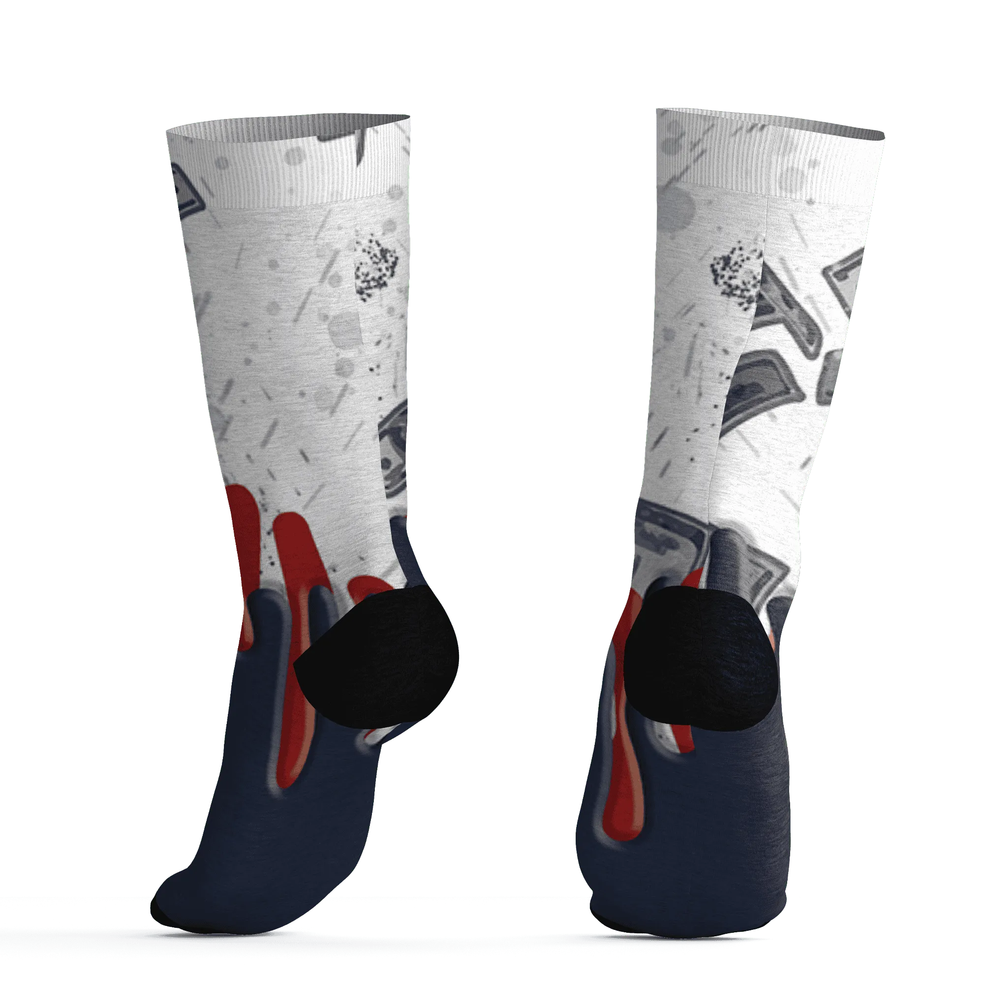 White-Navy-6s-Socks-Match-BER-Dollar-3D