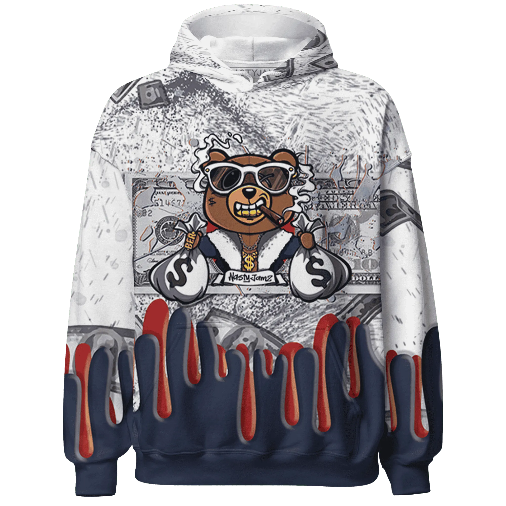 White-Navy-6s-Hoodie-Match-BER-Dollar-3D