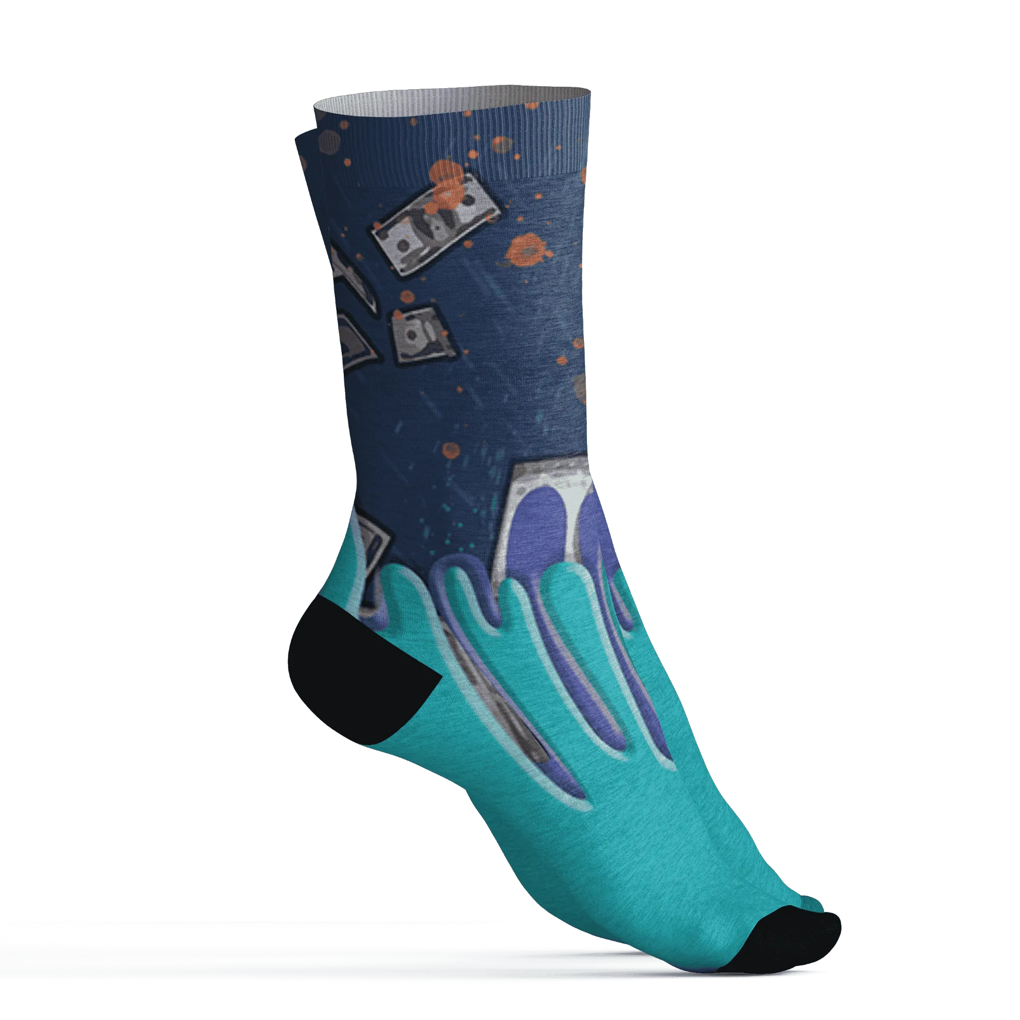 AM-Plus-Drift-Midnight-Navy-Total-Orange-Dusty-Cactus-Socks-Match-BER-Dollar-3D
