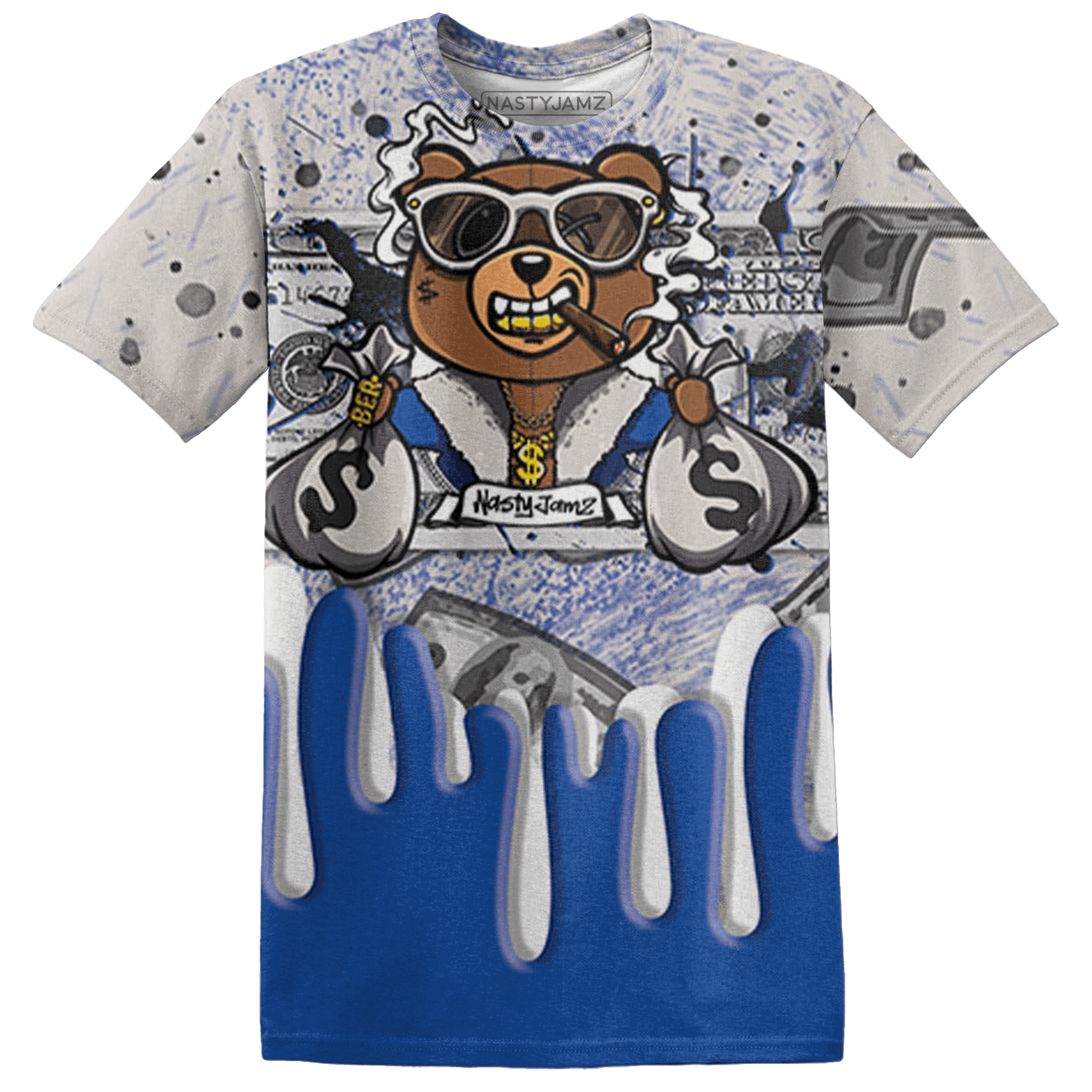 Air Max 1 86 Royal T Shirt Match BER Dollar 3D All-Over Print - NastyJamz