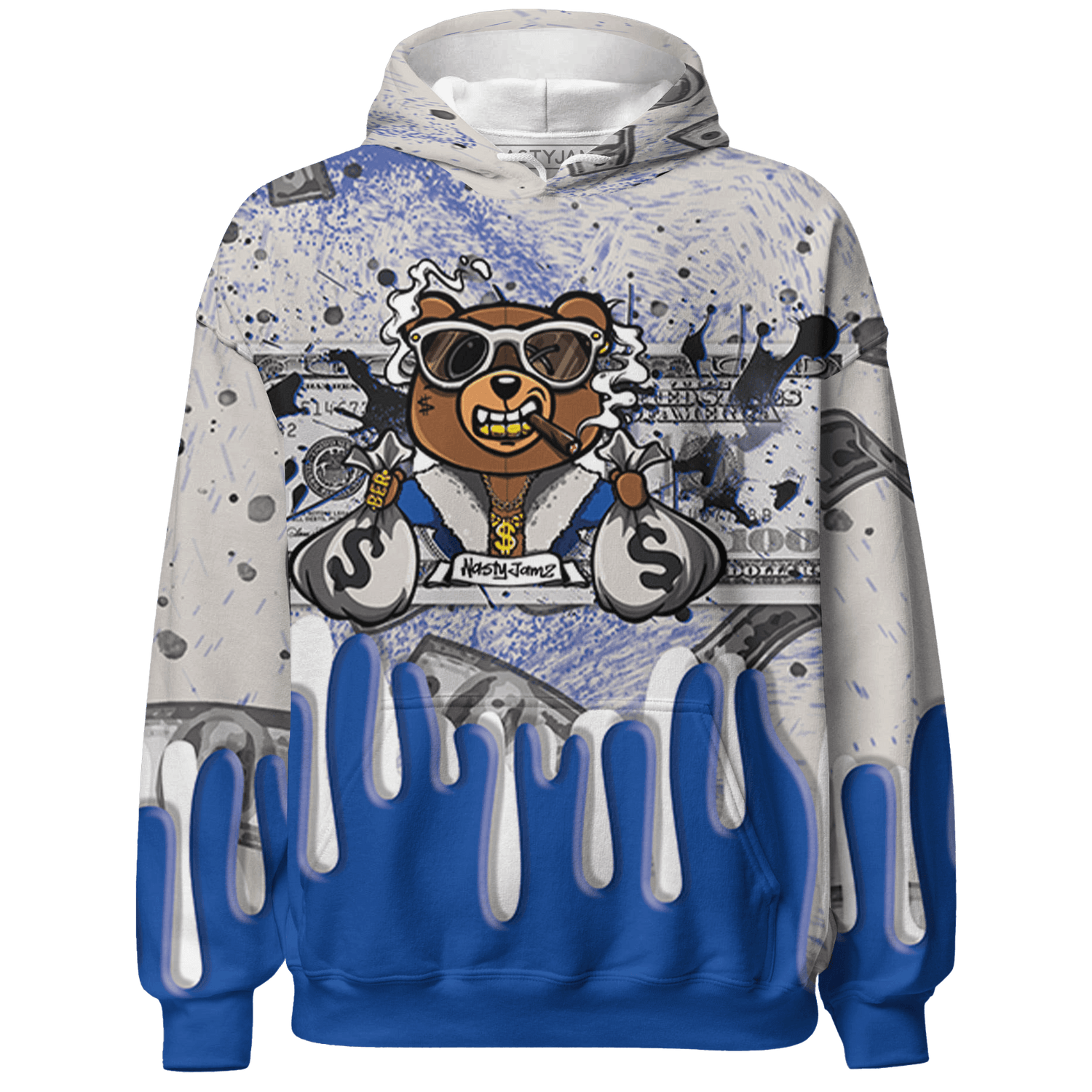 Air Max 1 86 Royal Hoodie Match BER Dollar 3D All-Over Print - NastyJamz