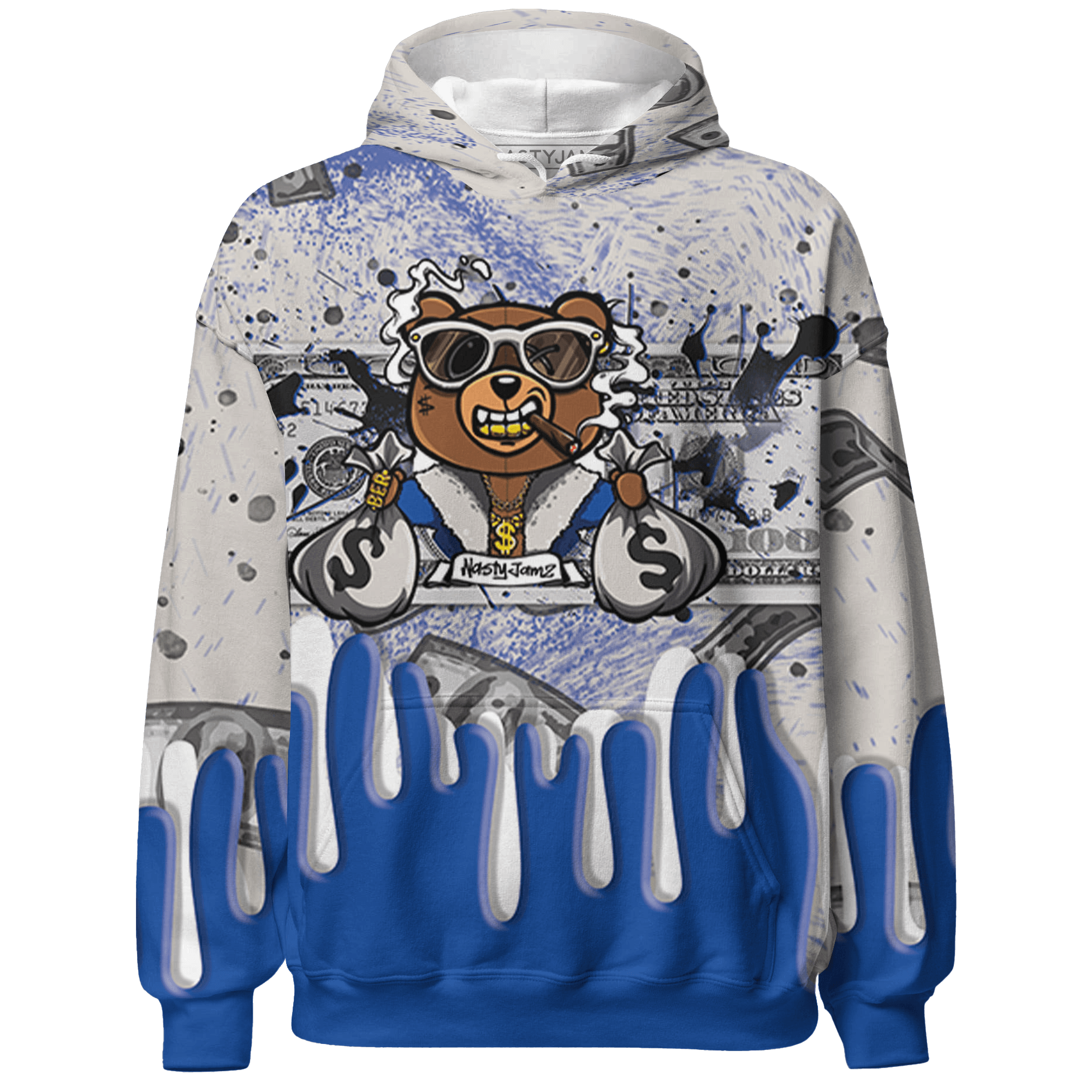 Air Max 1 86 Royal Hoodie Match BER Dollar 3D All-Over Print - NastyJamz